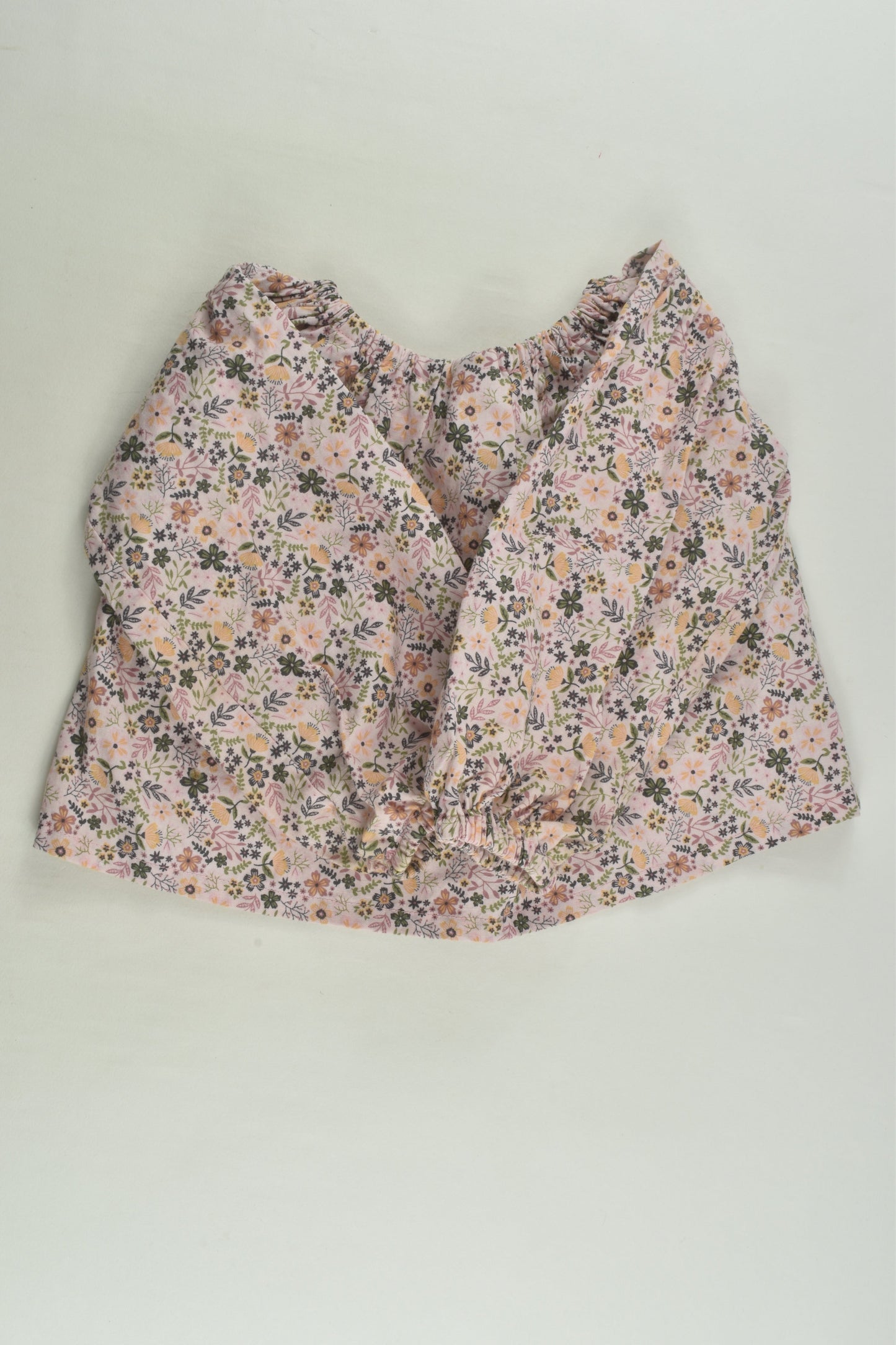 Handmade Size 2 Floral Blouse