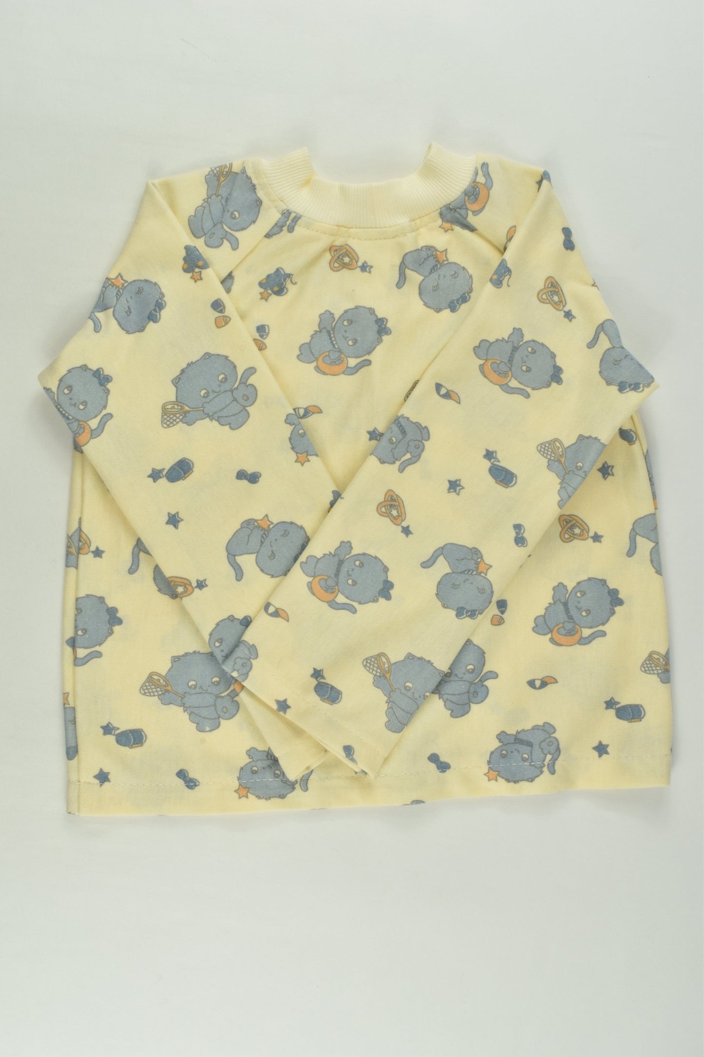 Handmade Size 3 Retro Print Sweater