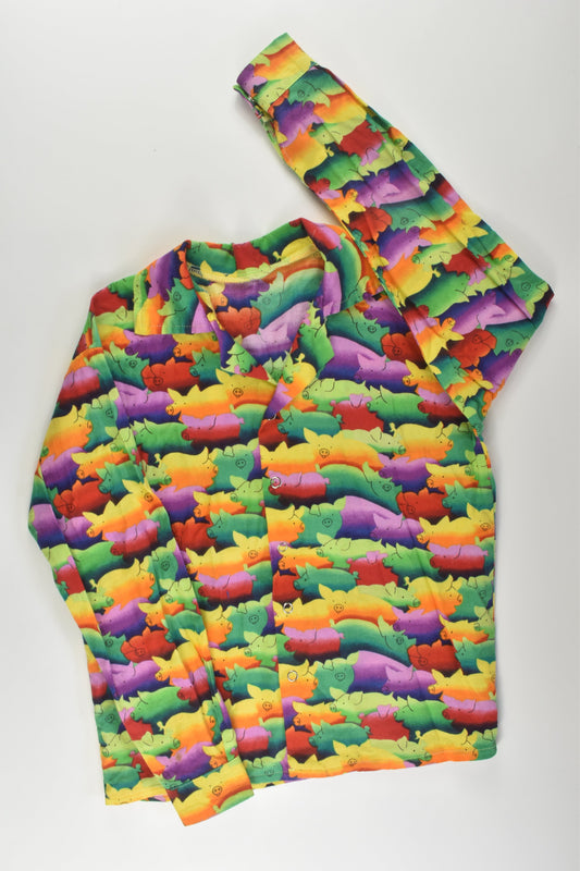 Handmade Size 8 Piggies Shirt