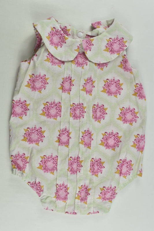 Handmade Size approx 0 Floral Romper