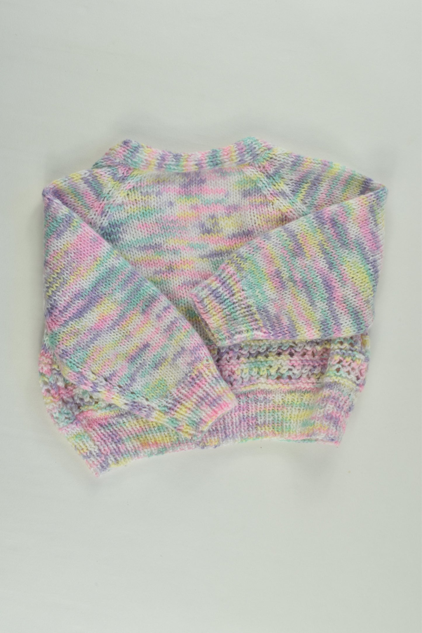 Handmade Size approx 0 Knitted Cardigan