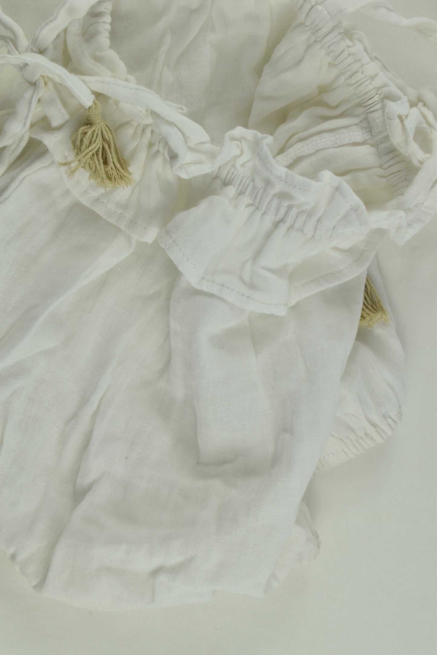 Handmade Size approx 0 Muslin Romper