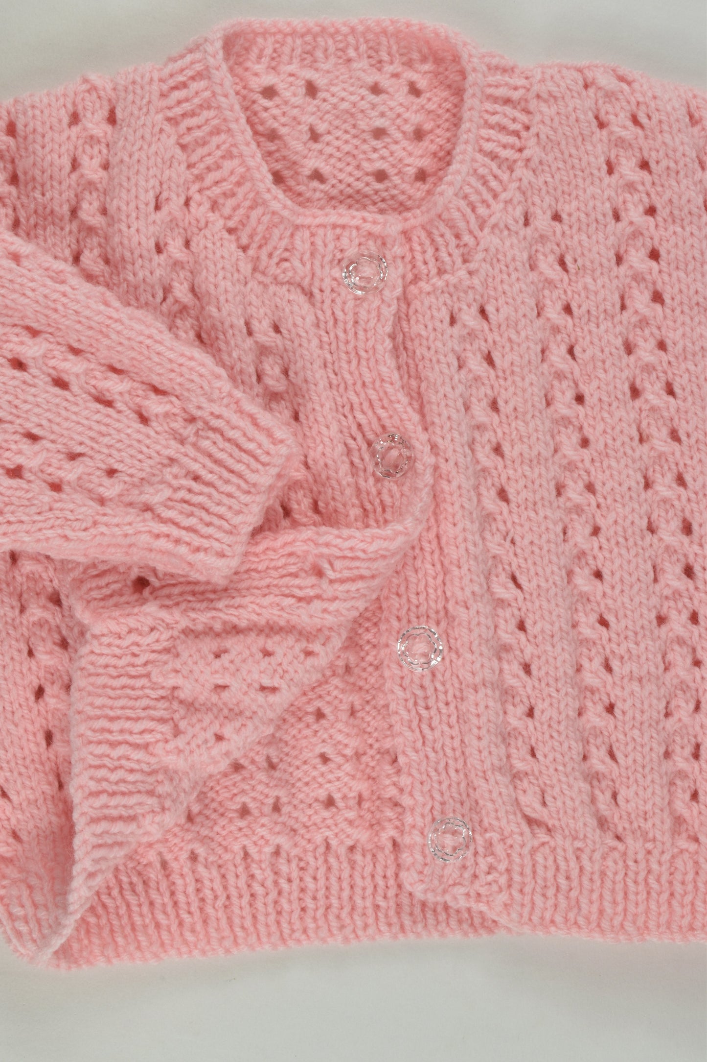 Handmade Size approx 00 Knit Cardigan
