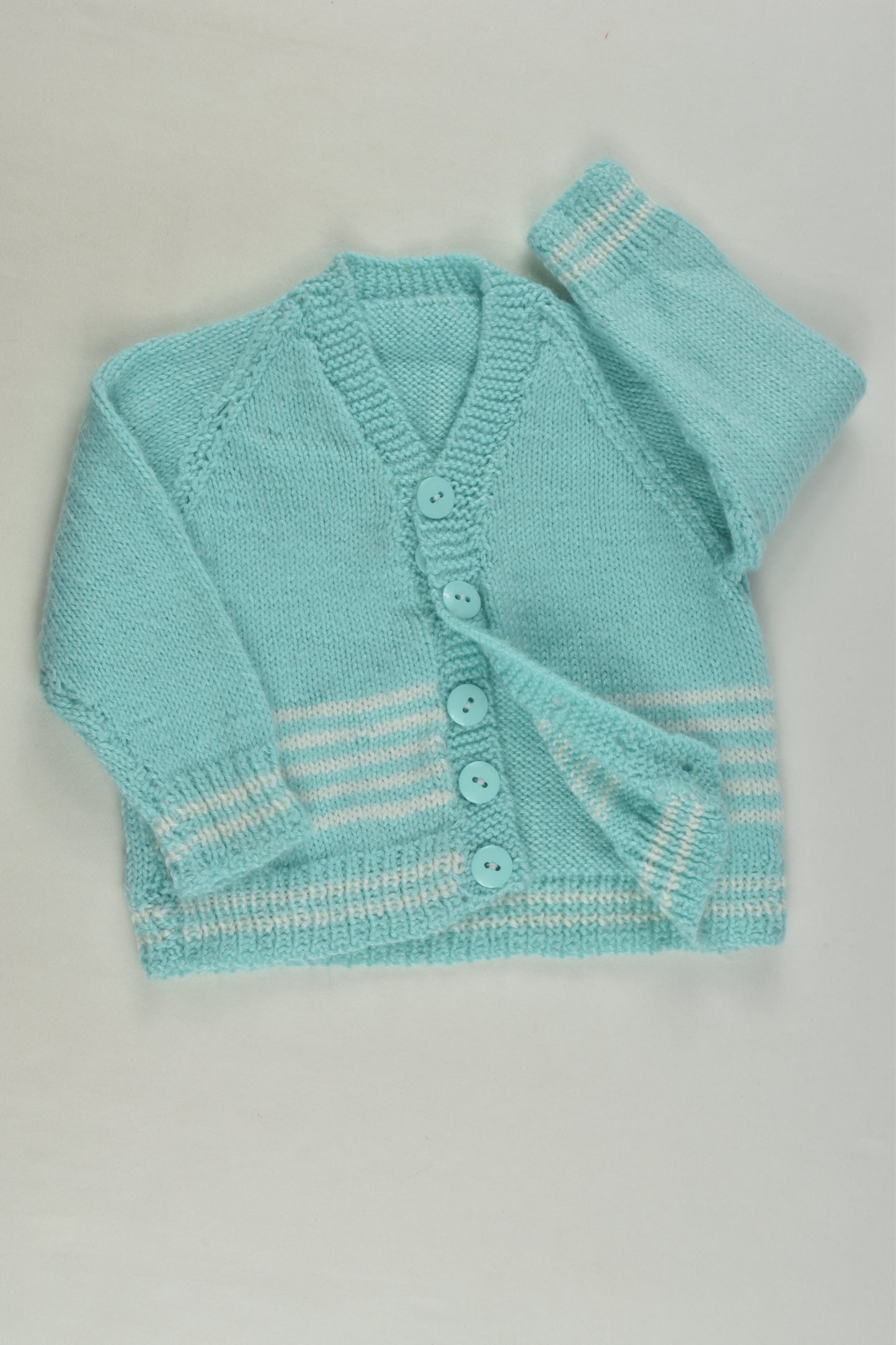 Handmade Size approx 00 Knit Cardigan