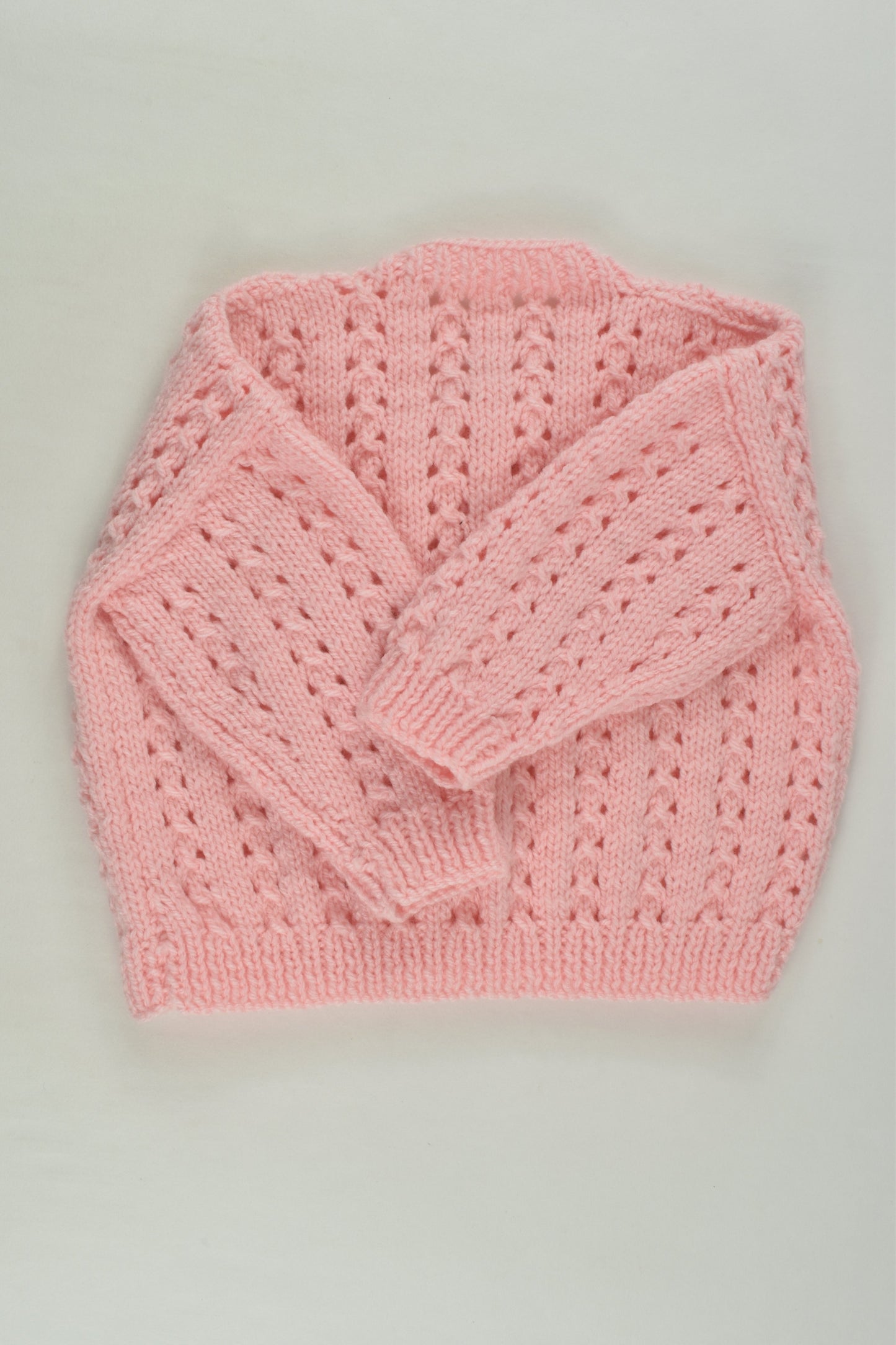 Handmade Size approx 00 Knit Cardigan