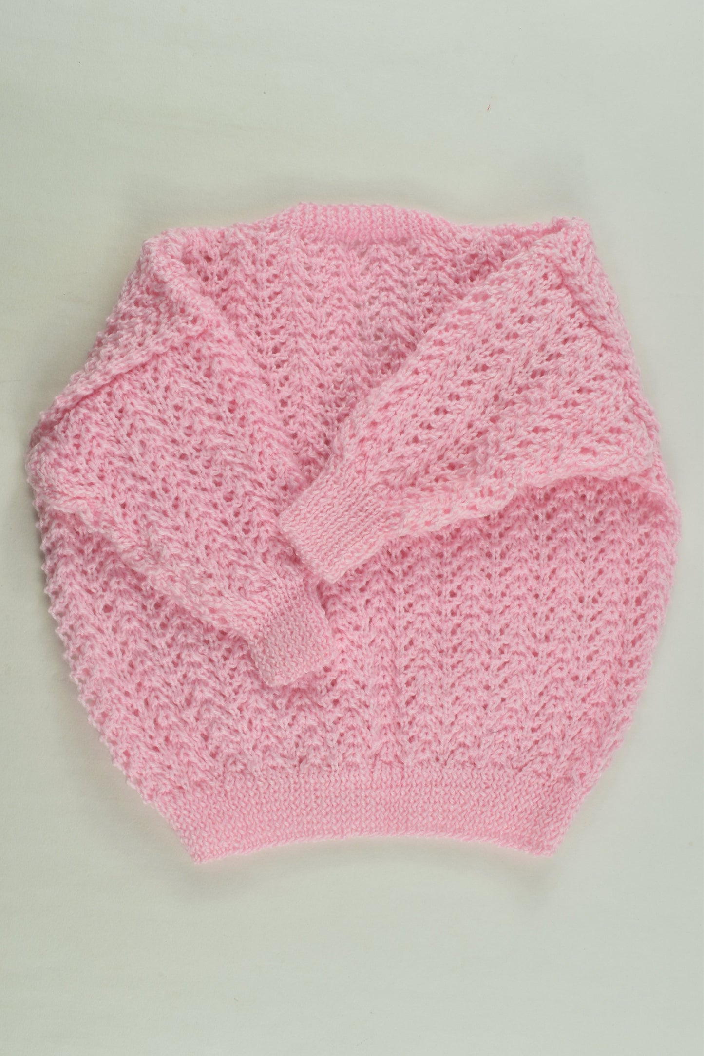 Handmade Size approx 00 Knit Cardigan