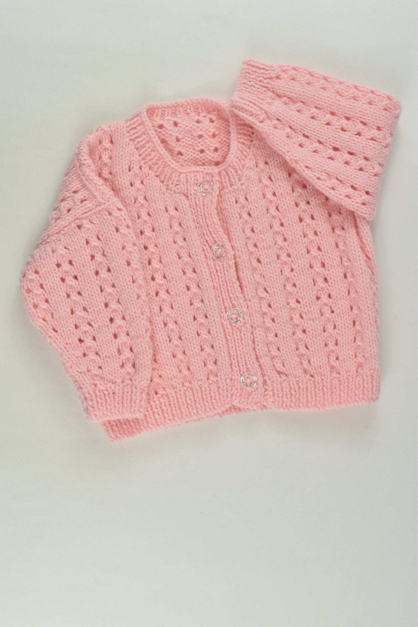 Handmade Size approx 00 Knit Cardigan