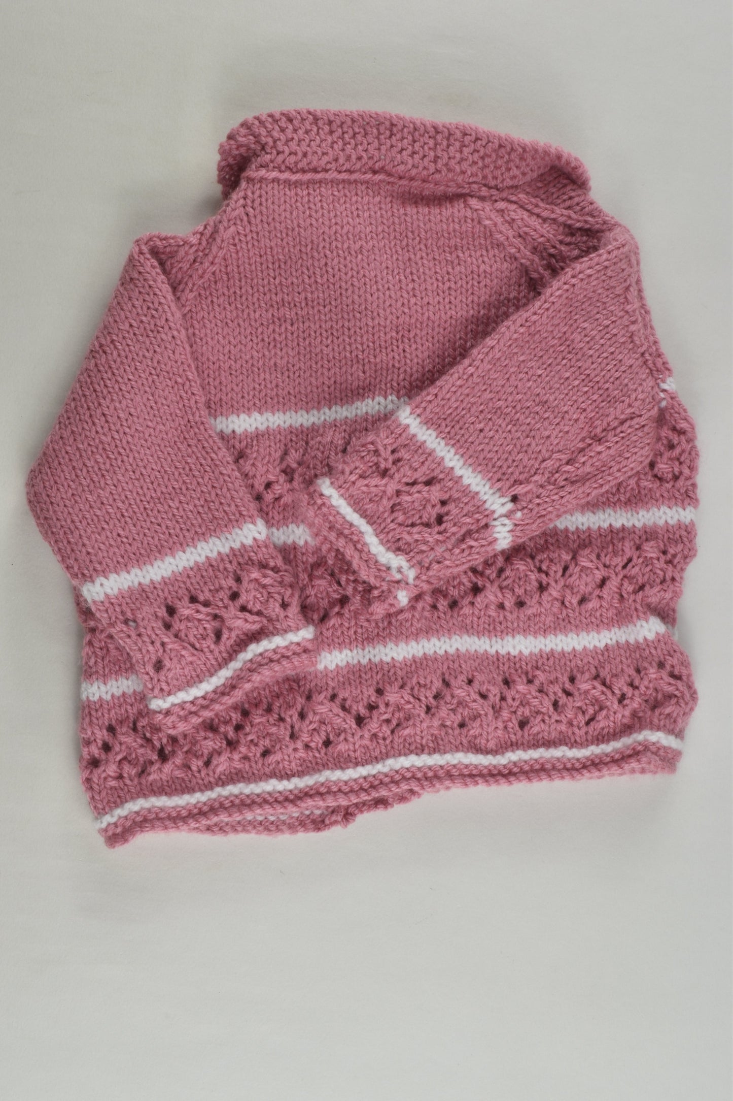 Handmade Size approx 000 Knit Cardigan