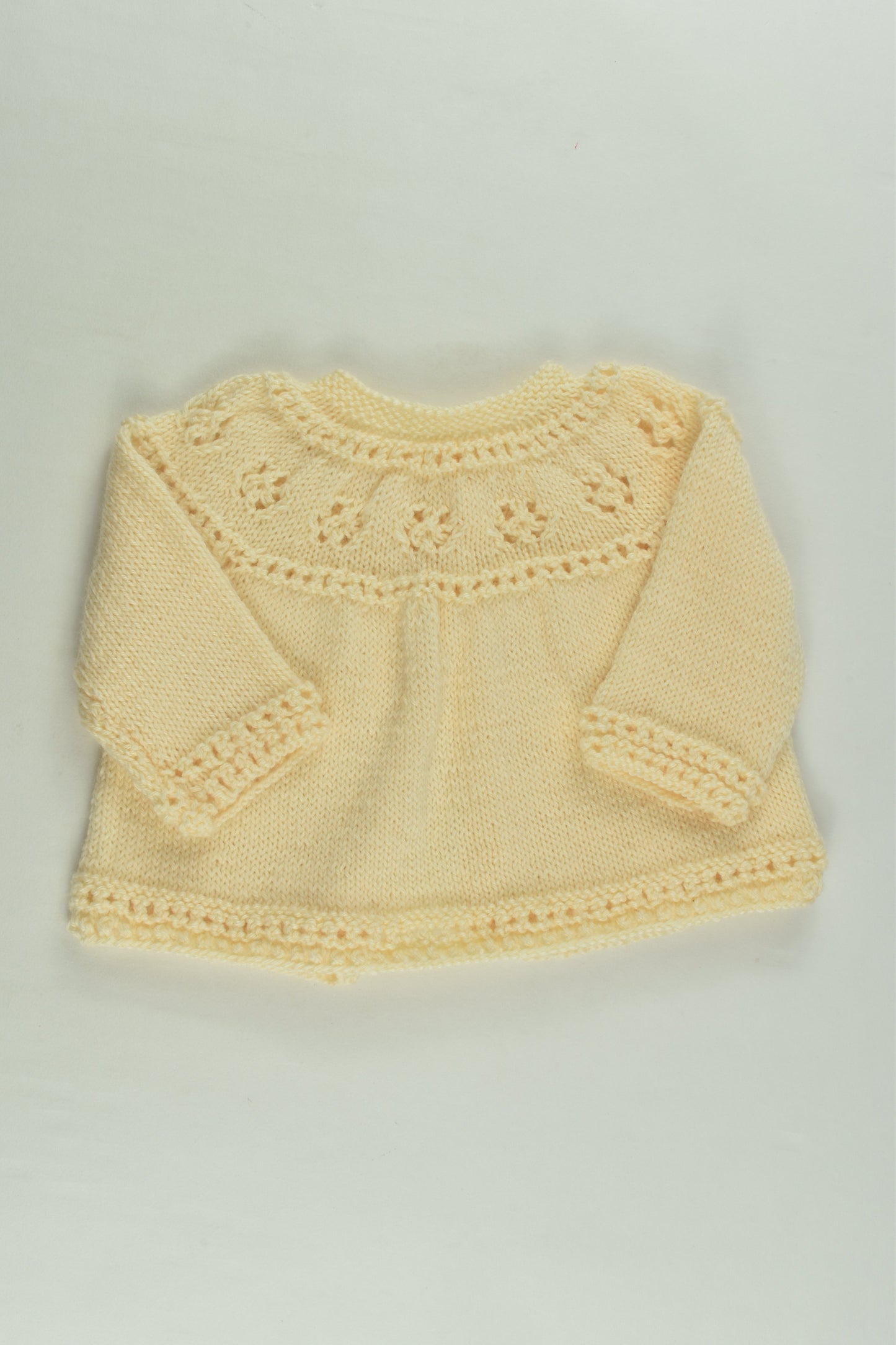 Handmade Size approx 000 Knit Cardigan