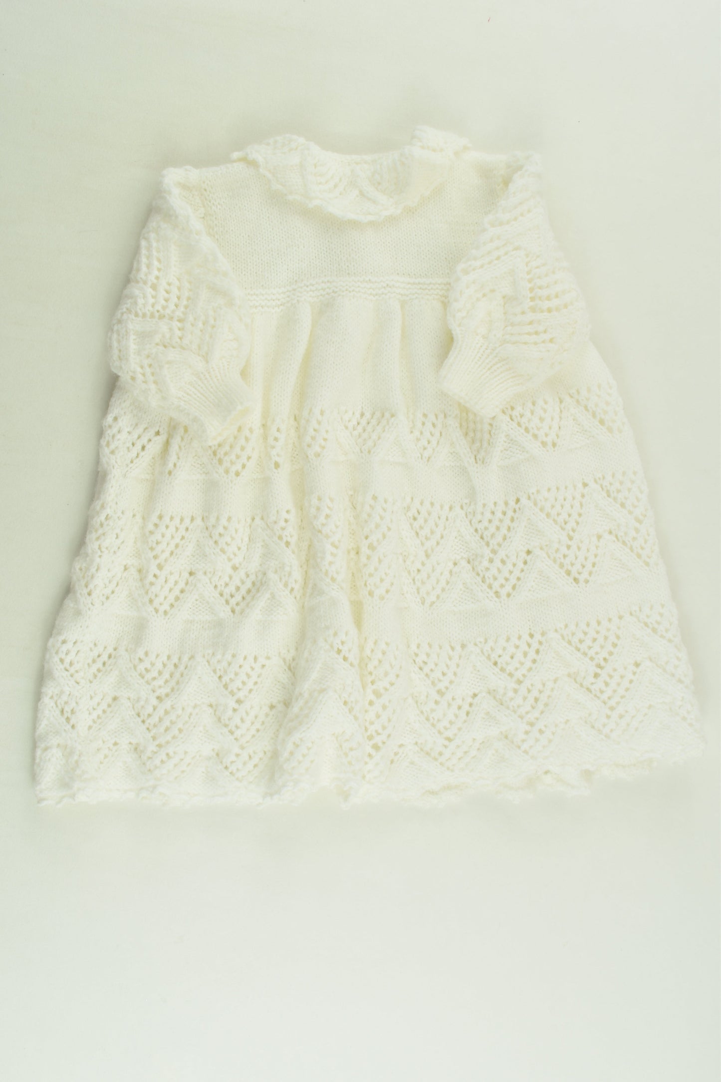 Handmade Size approx 000 Knit Cardigan Dress