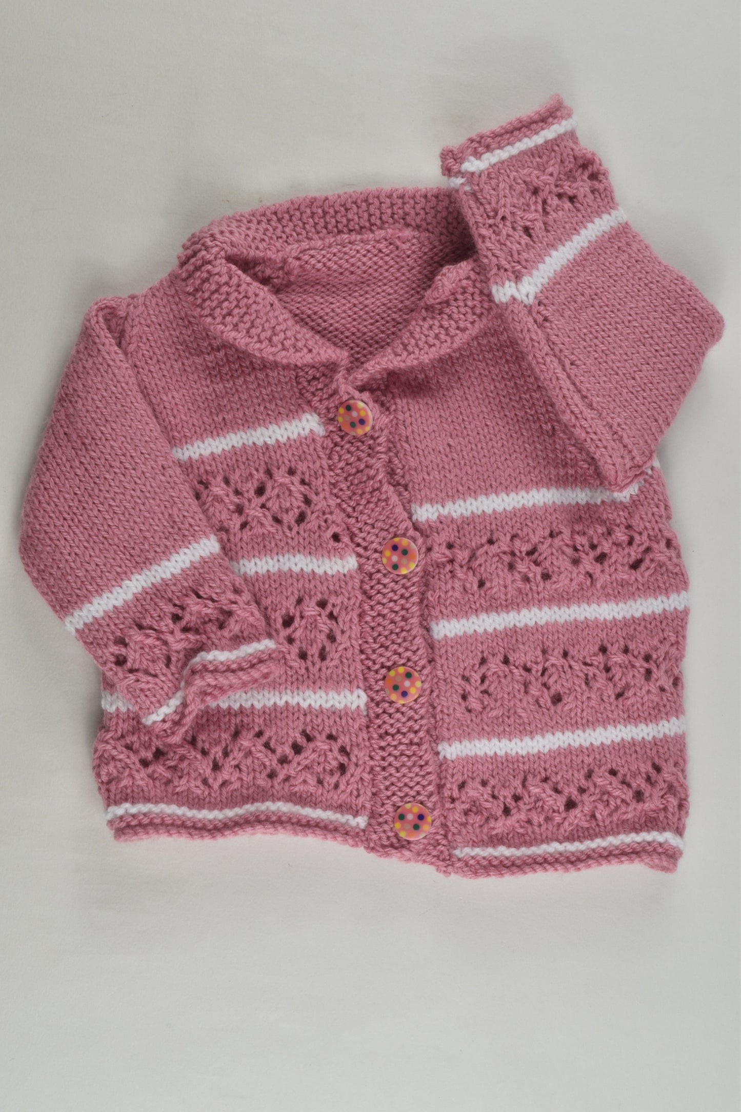 Handmade Size approx 000 Knit Cardigan