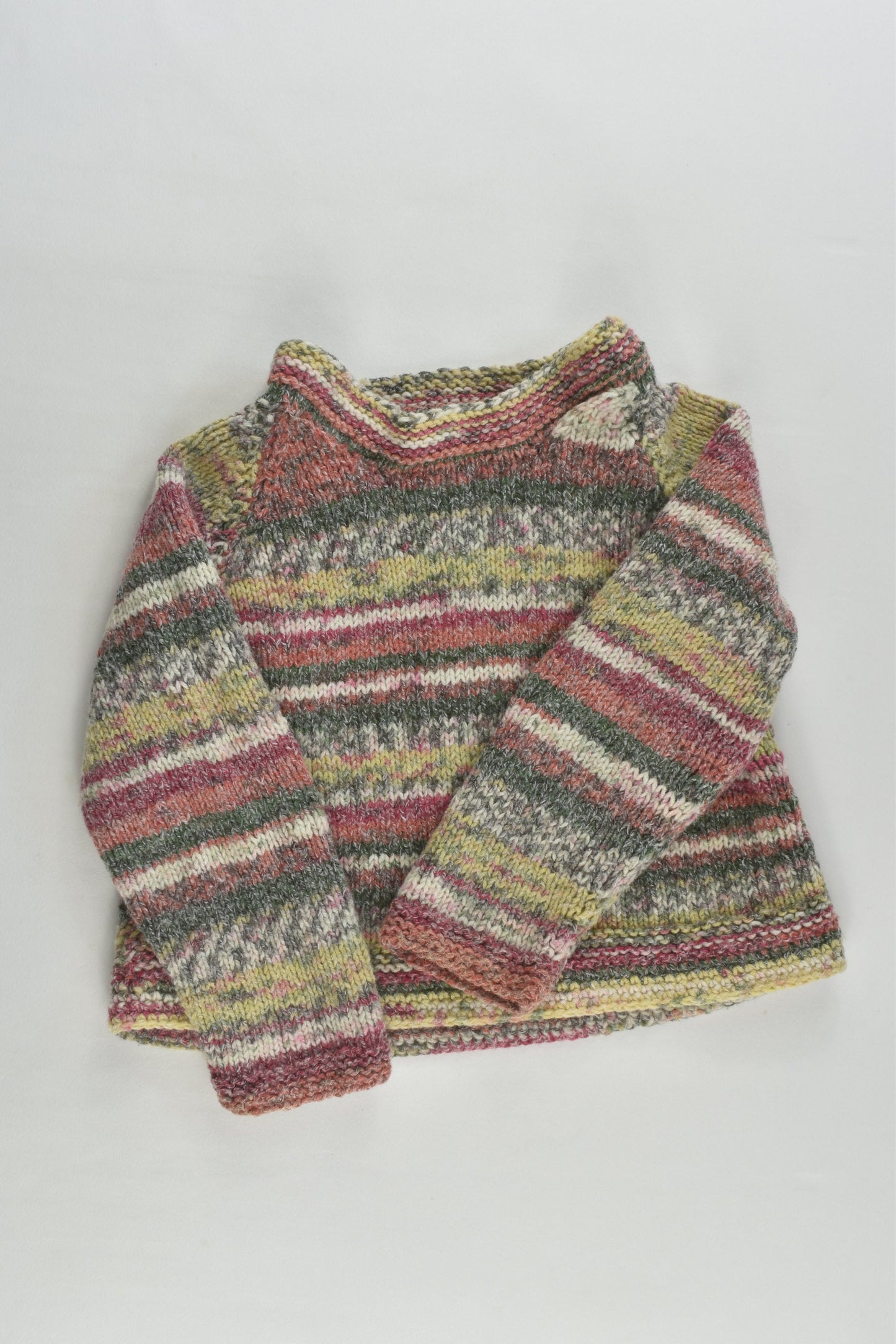 Handmade Size approx 1 Knitted Jumper