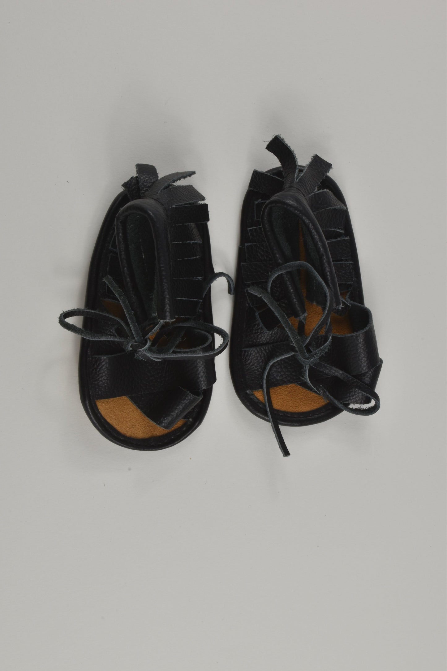 Handmade Size approx 3 Leather Slippers