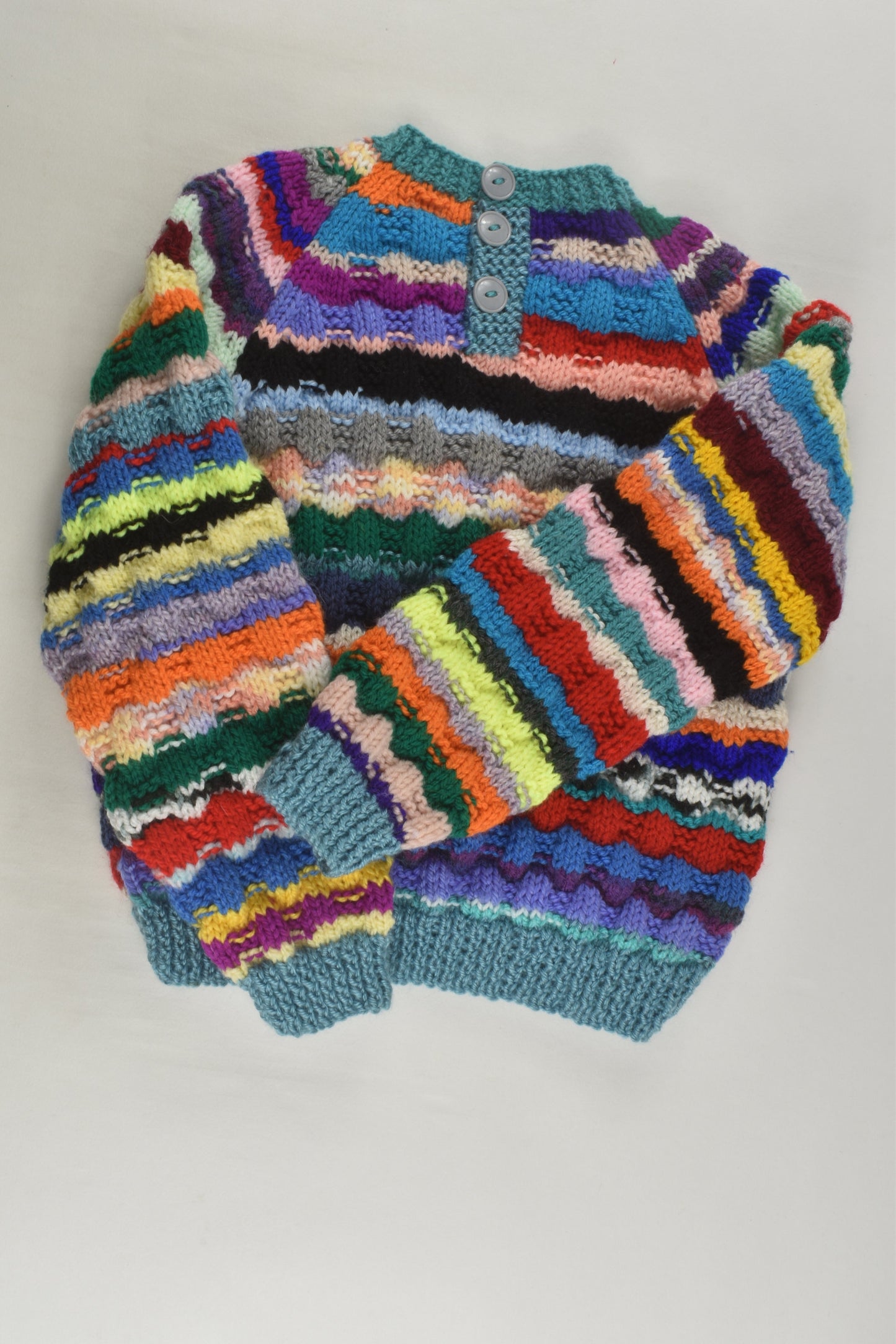 Handmade Size approx 4 Knit Jumper