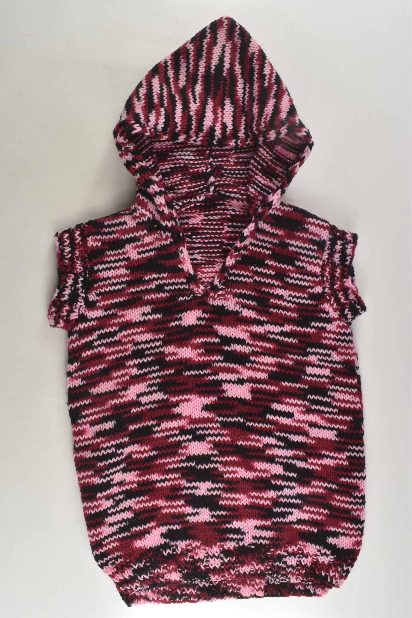 Handmade Size approx 4 Knit Sleeveless Jumper