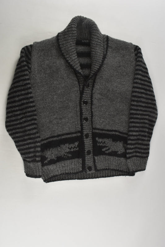Handmade Size approx 6 Knit Cardigan