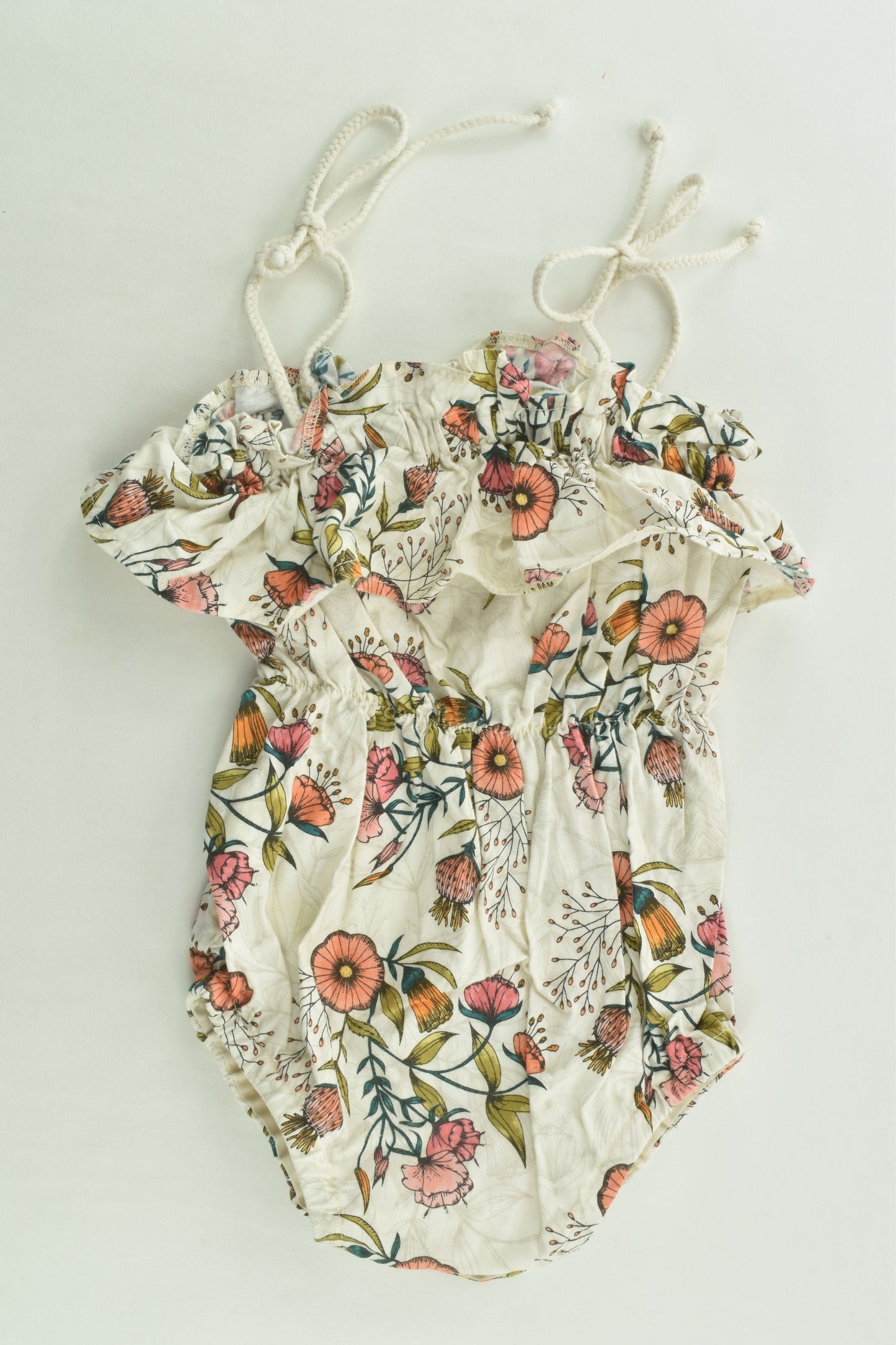 Harlow & Frankie Size 1 Floral Romper