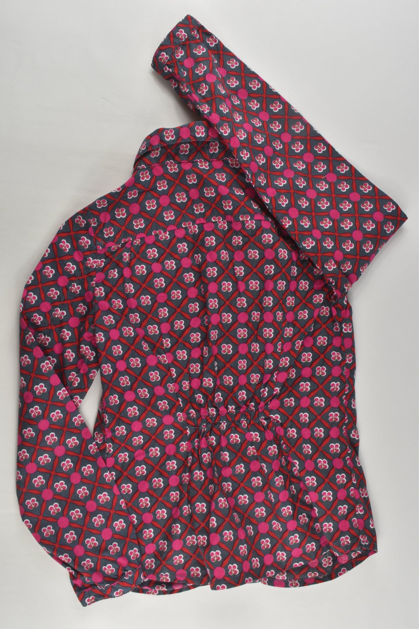 Hema Size 5-6 (110/116 cm) Floral Shirt