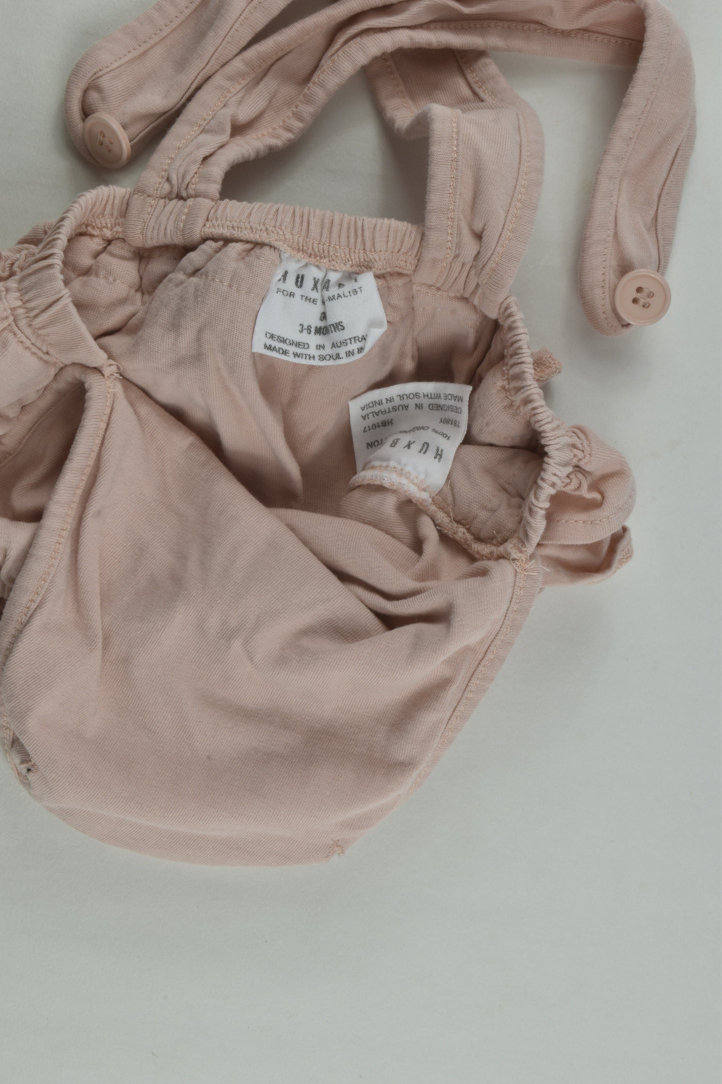 Huxbaby Size 00 Mouse Ruffle Romper