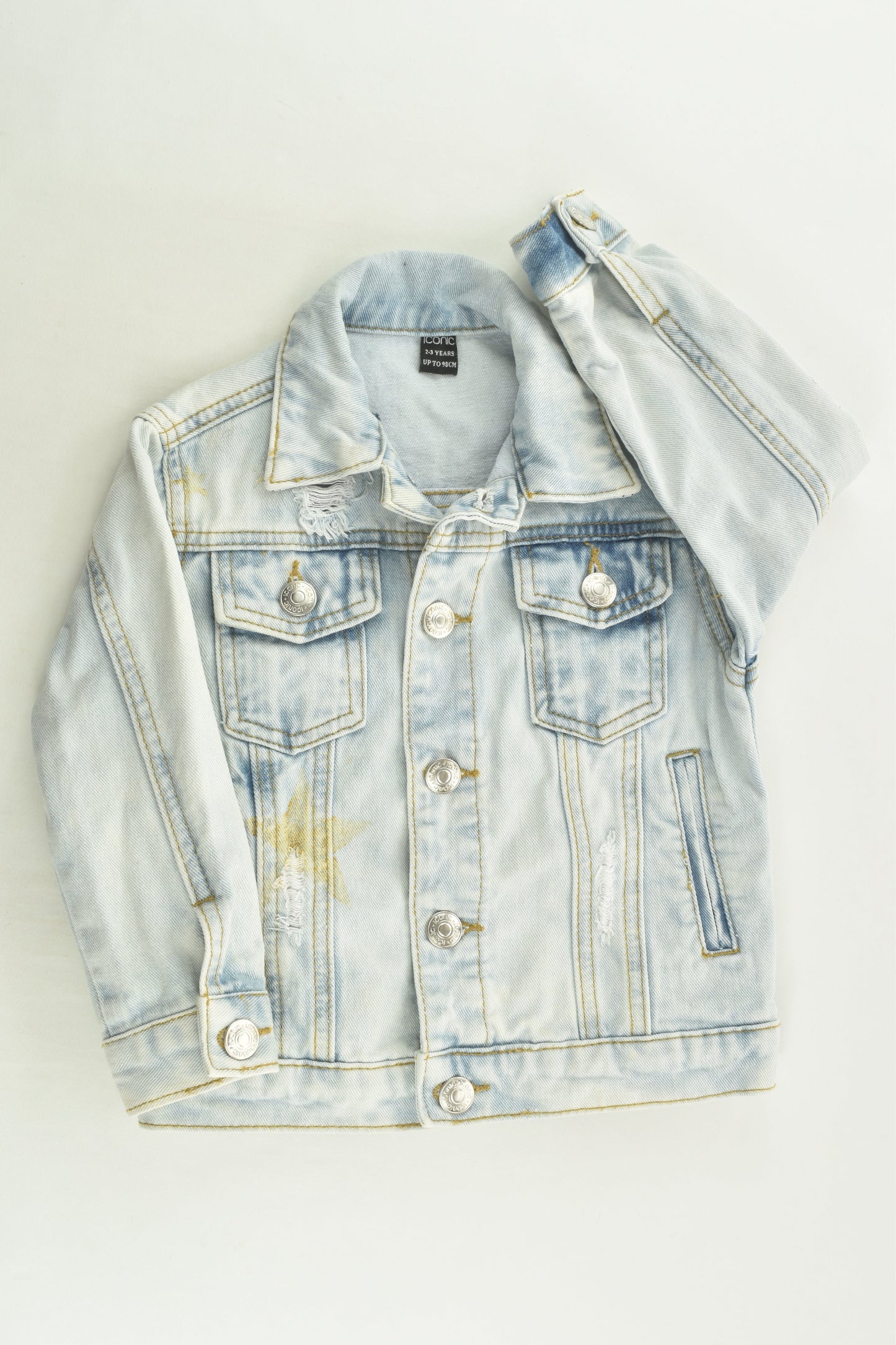 Iconic Size 2-3 Denim Jacket