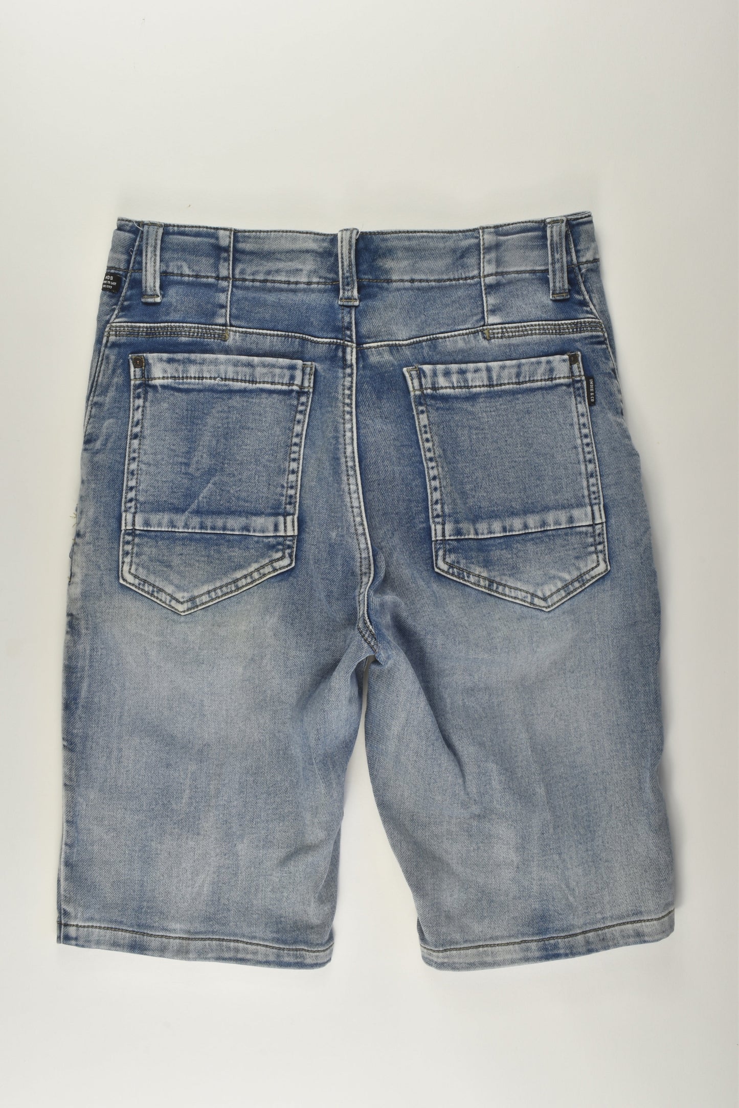 Indie & Co Size 12 Stretchy Baggy Denim Shorts