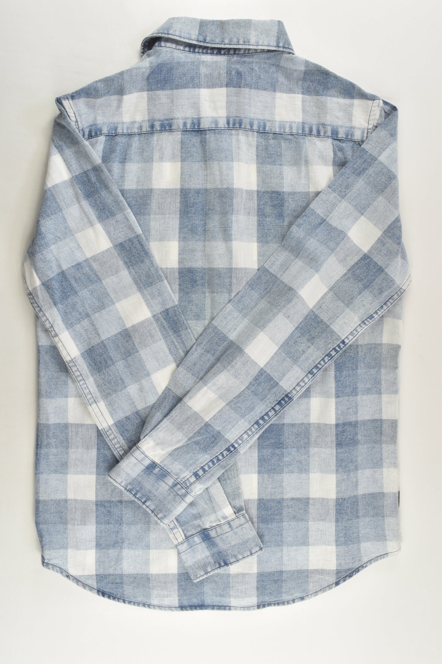 Indie Kids by Industrie Size 12 Checked Lightweight Denim Shirt