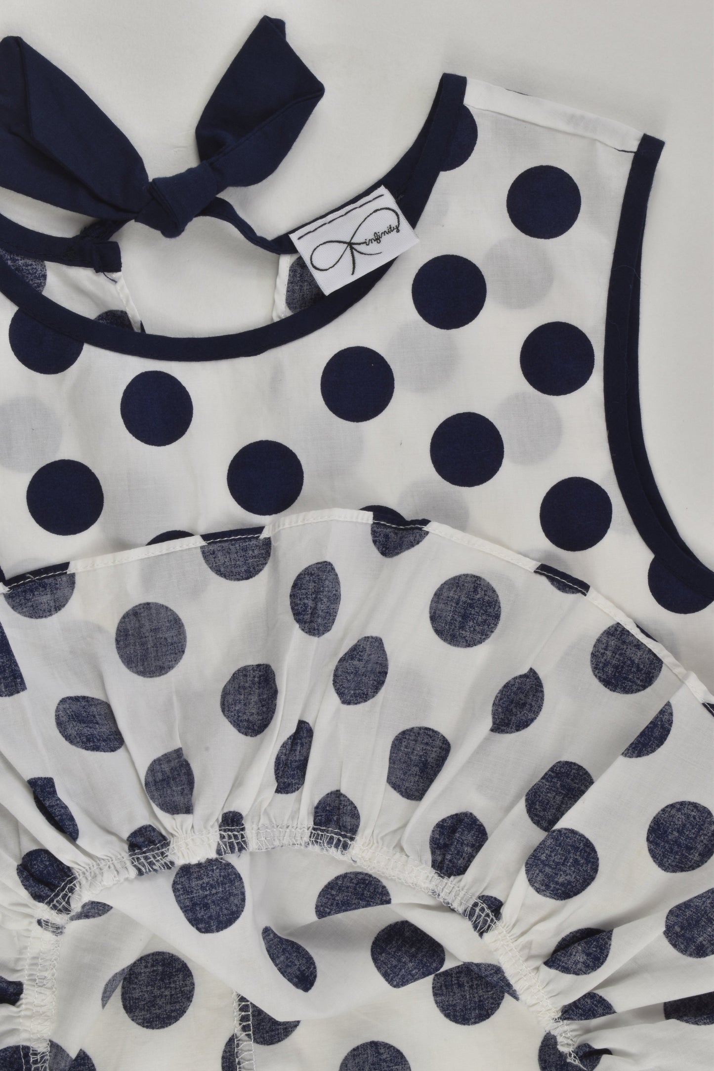 Infinity Size approx 7-8 Polka Dots Blouse