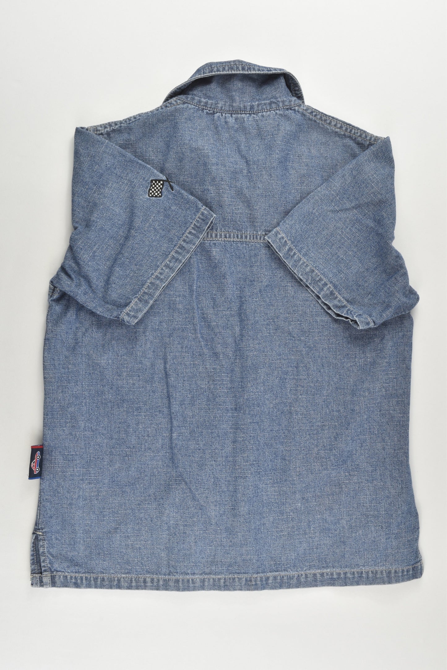 JK Kidswear (NZ) Size 4 (Generous sizing) Old School Denim Shirt
