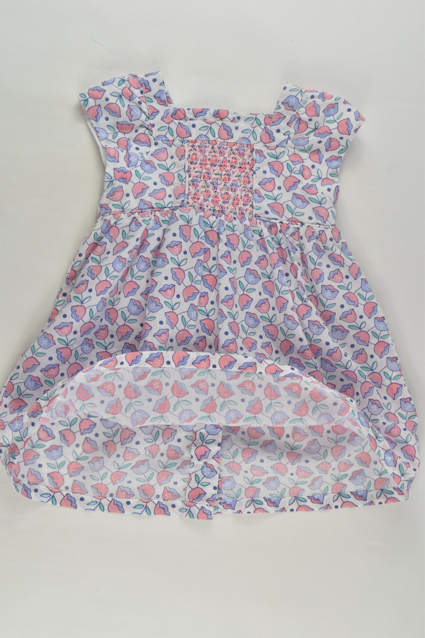 Jack & Milly Size 00 Smocked Floral Dress