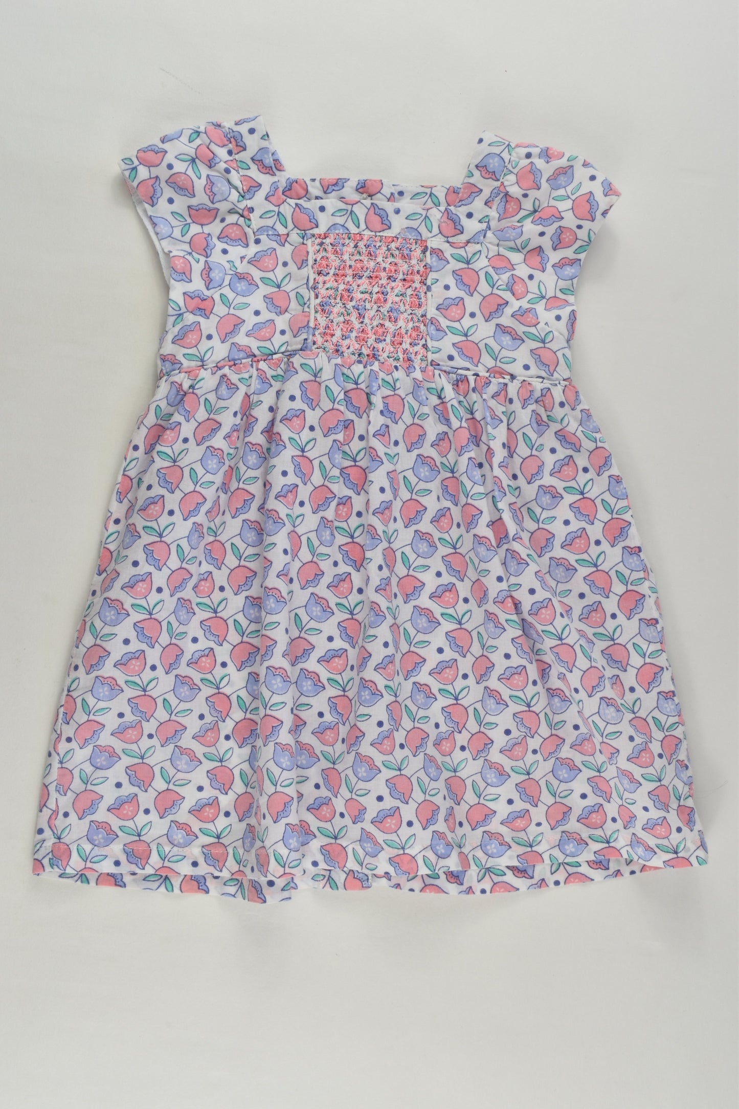 Jack & Milly Size 00 Smocked Floral Dress