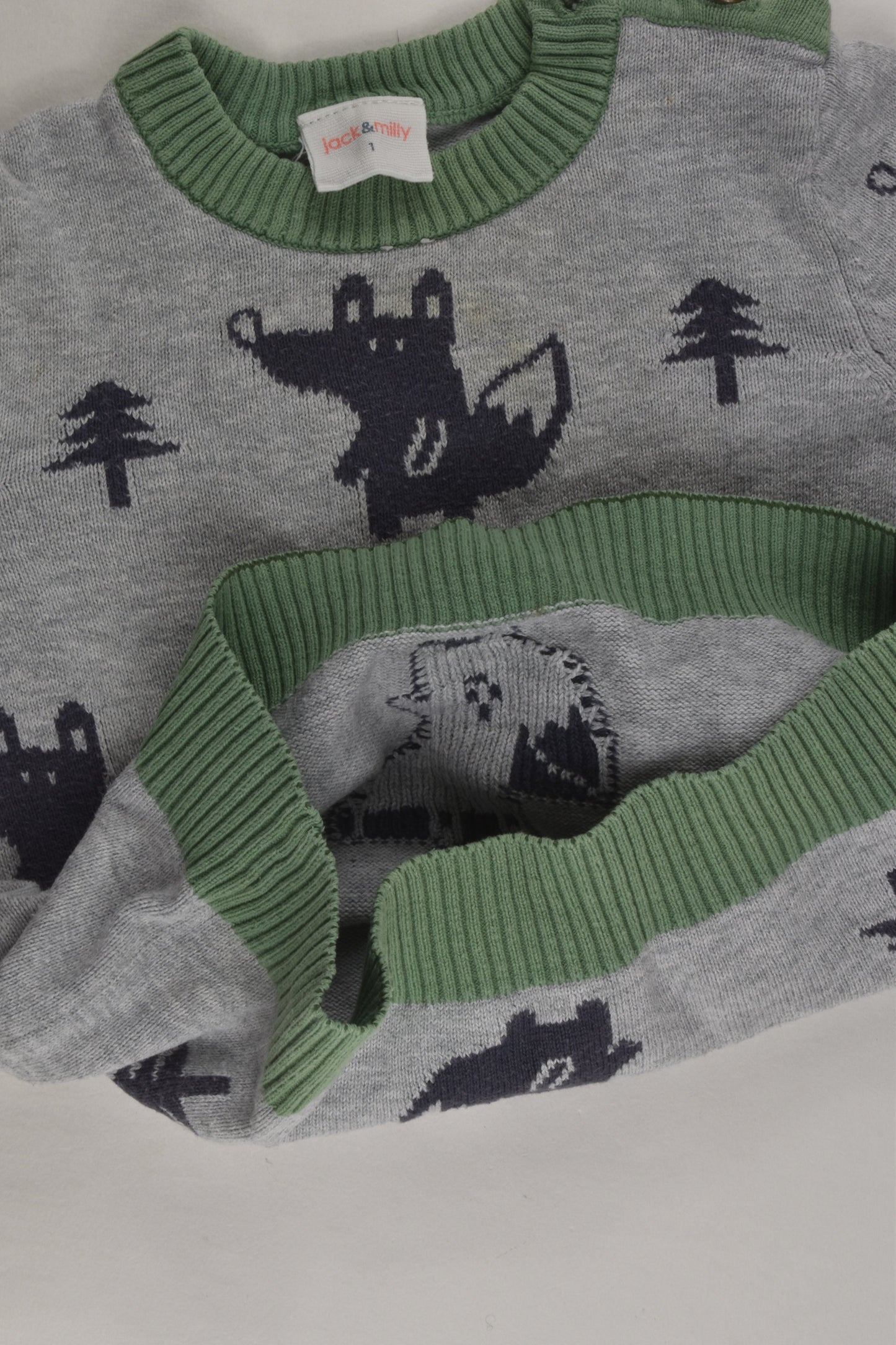 Jack & Milly Size 1 Knit Jumper