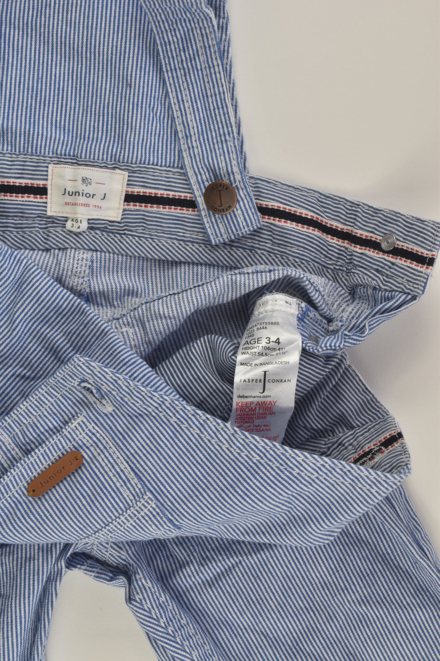 Jasper Conran Size 3-4 Short Overalls