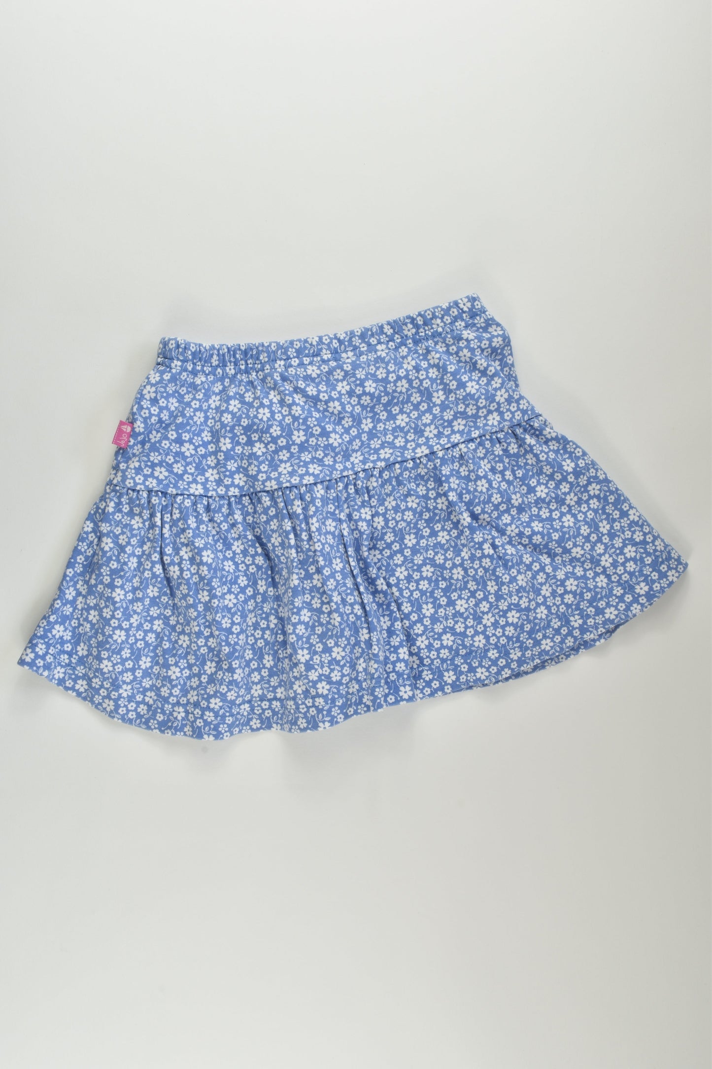 JoJo Maman Bébé Size 2-3 Floral Skirt with Shorts Underneath