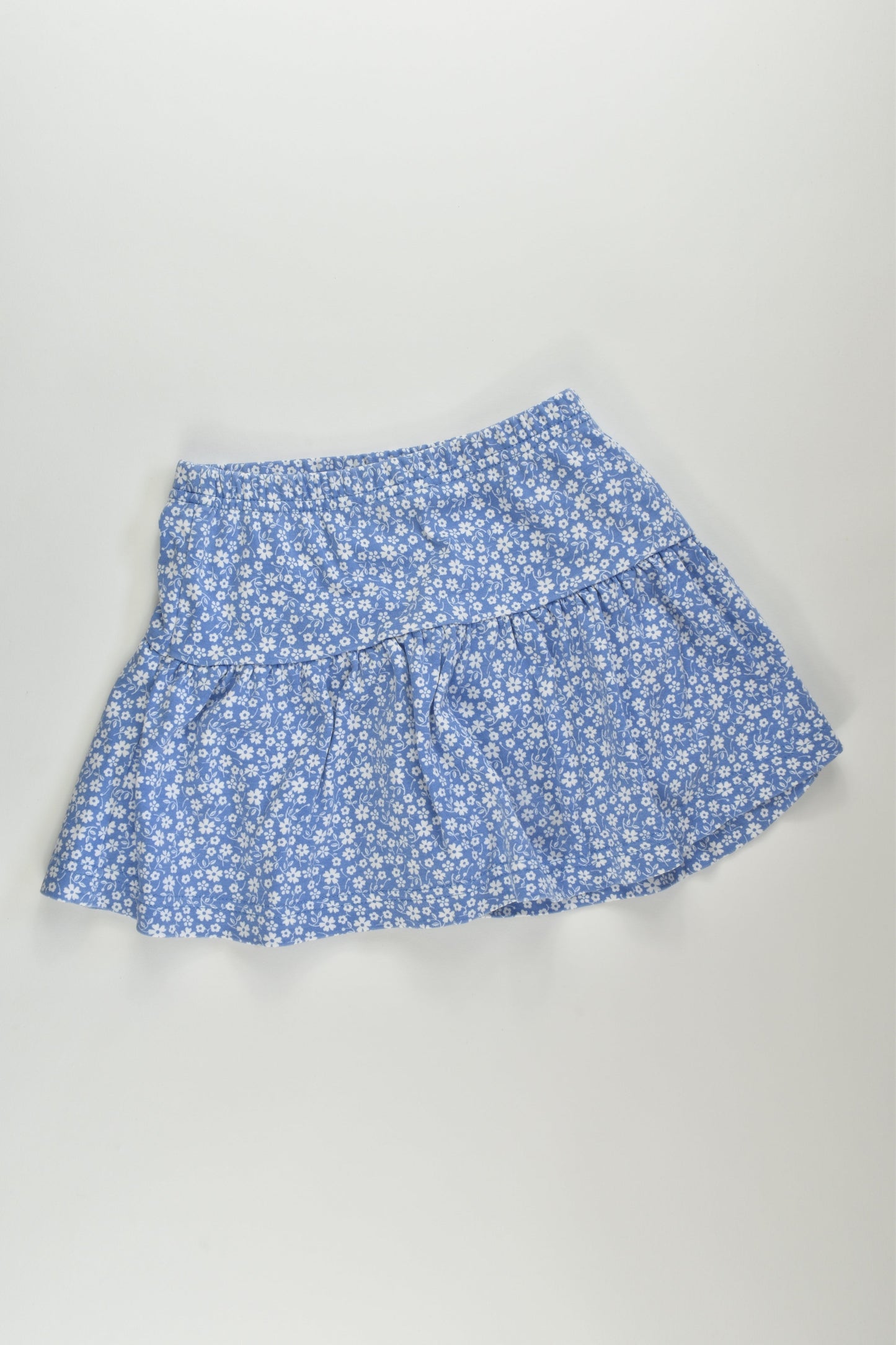 JoJo Maman Bébé Size 2-3 Floral Skirt with Shorts Underneath