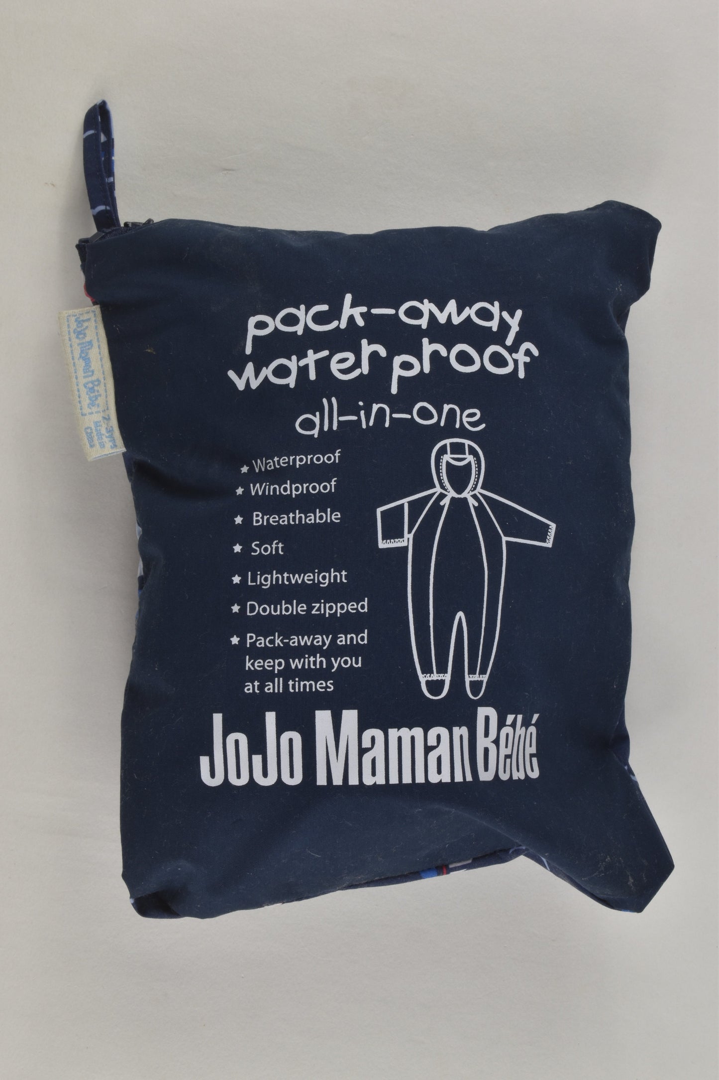 JoJo Maman Bébé Size 2-3 Splish Splash Waterproof Overalls