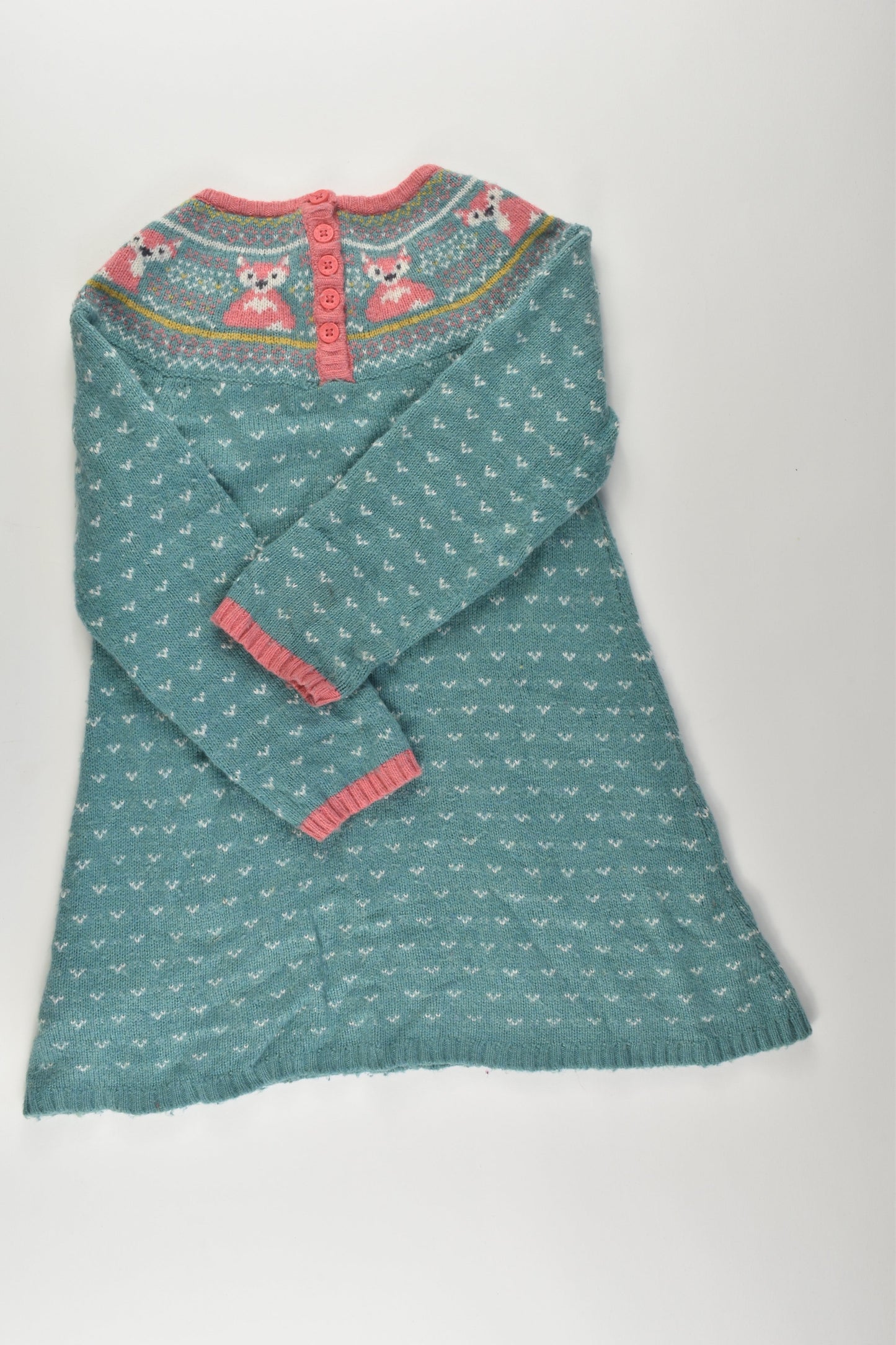 JoJo Maman Bébé Size 3-4 Knit Dress