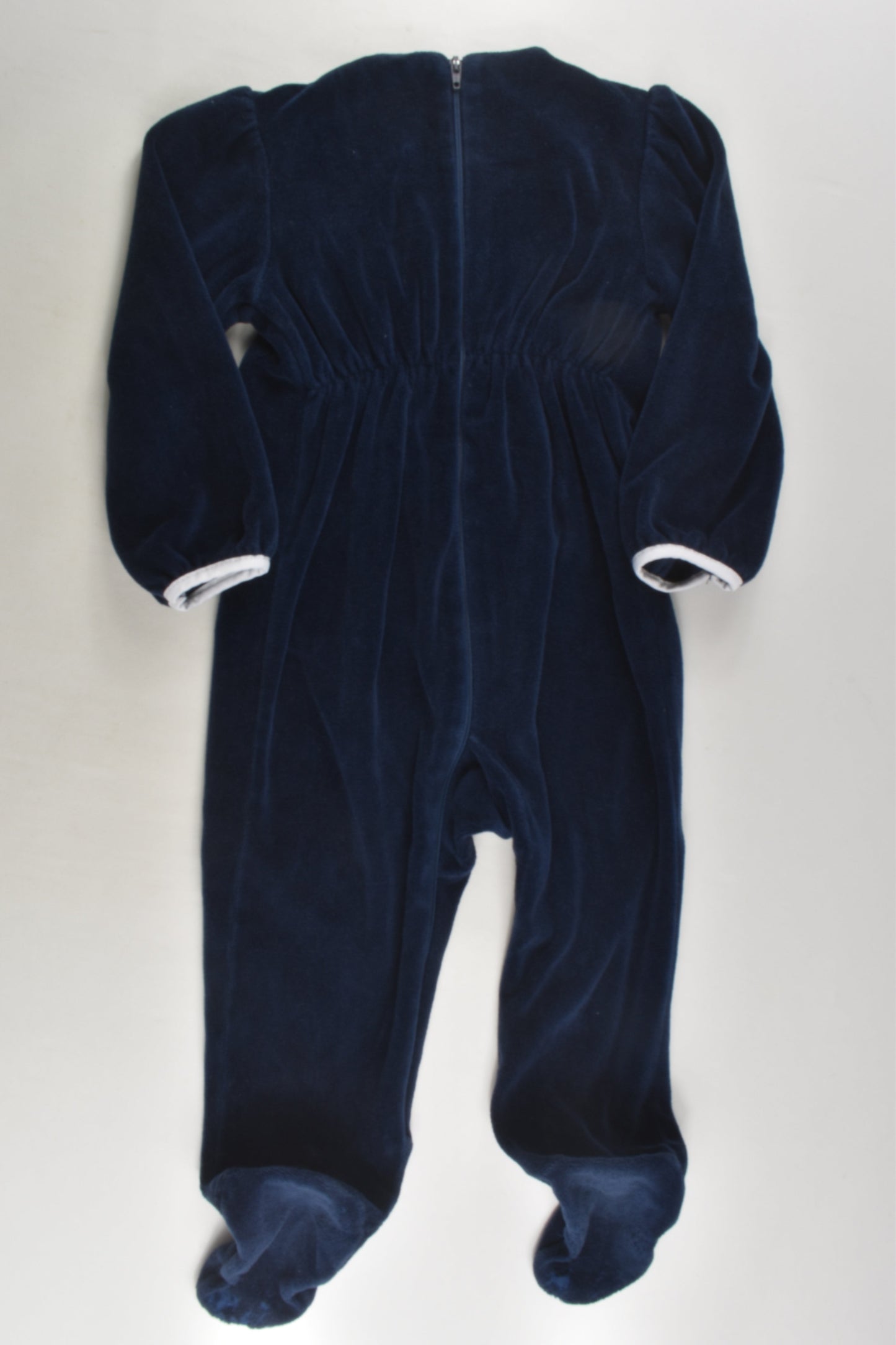 Kiddo Size 1 Vintage Velour Romper