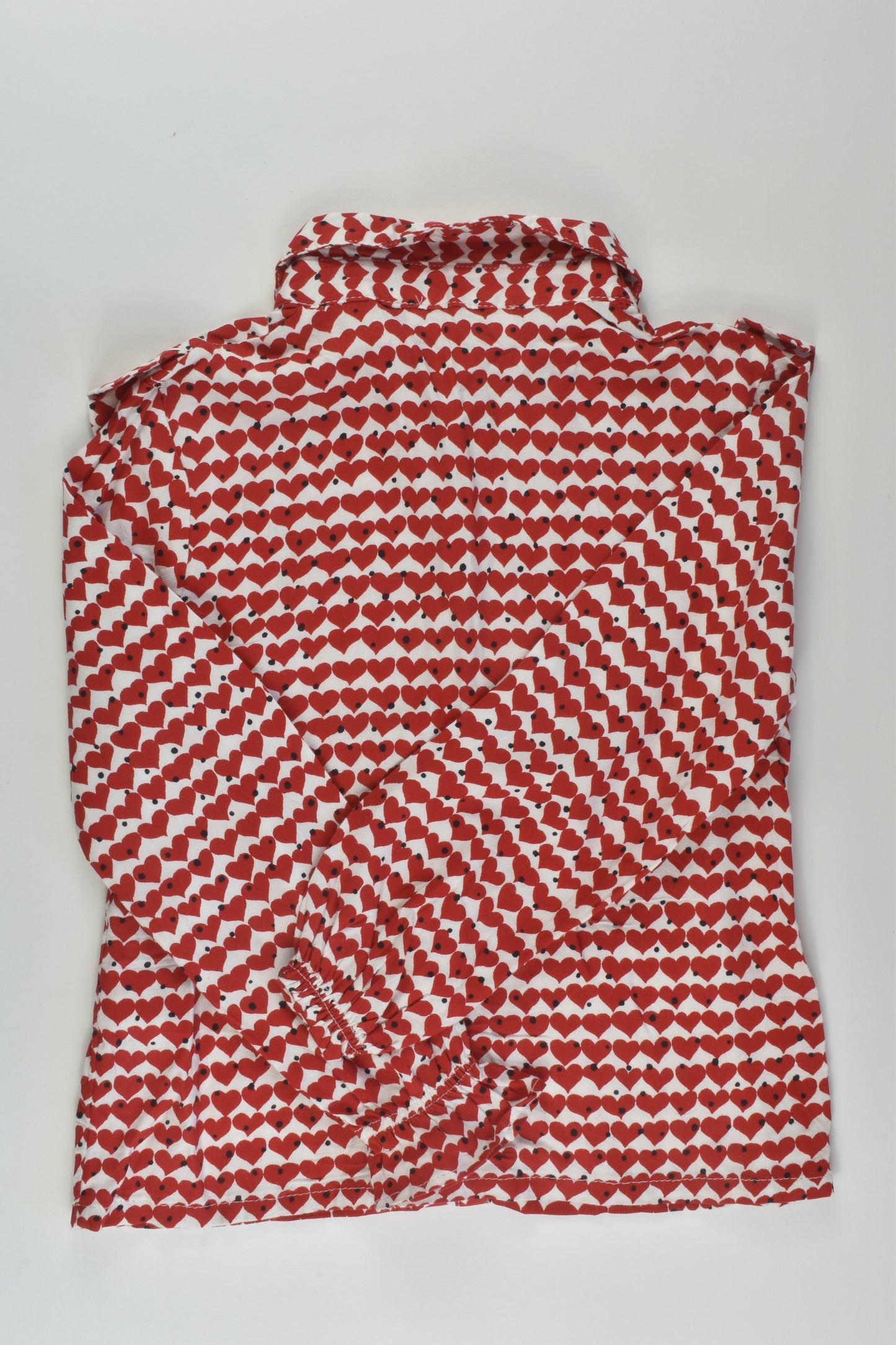 La Redoute Size 6 Love Hearts Shirt