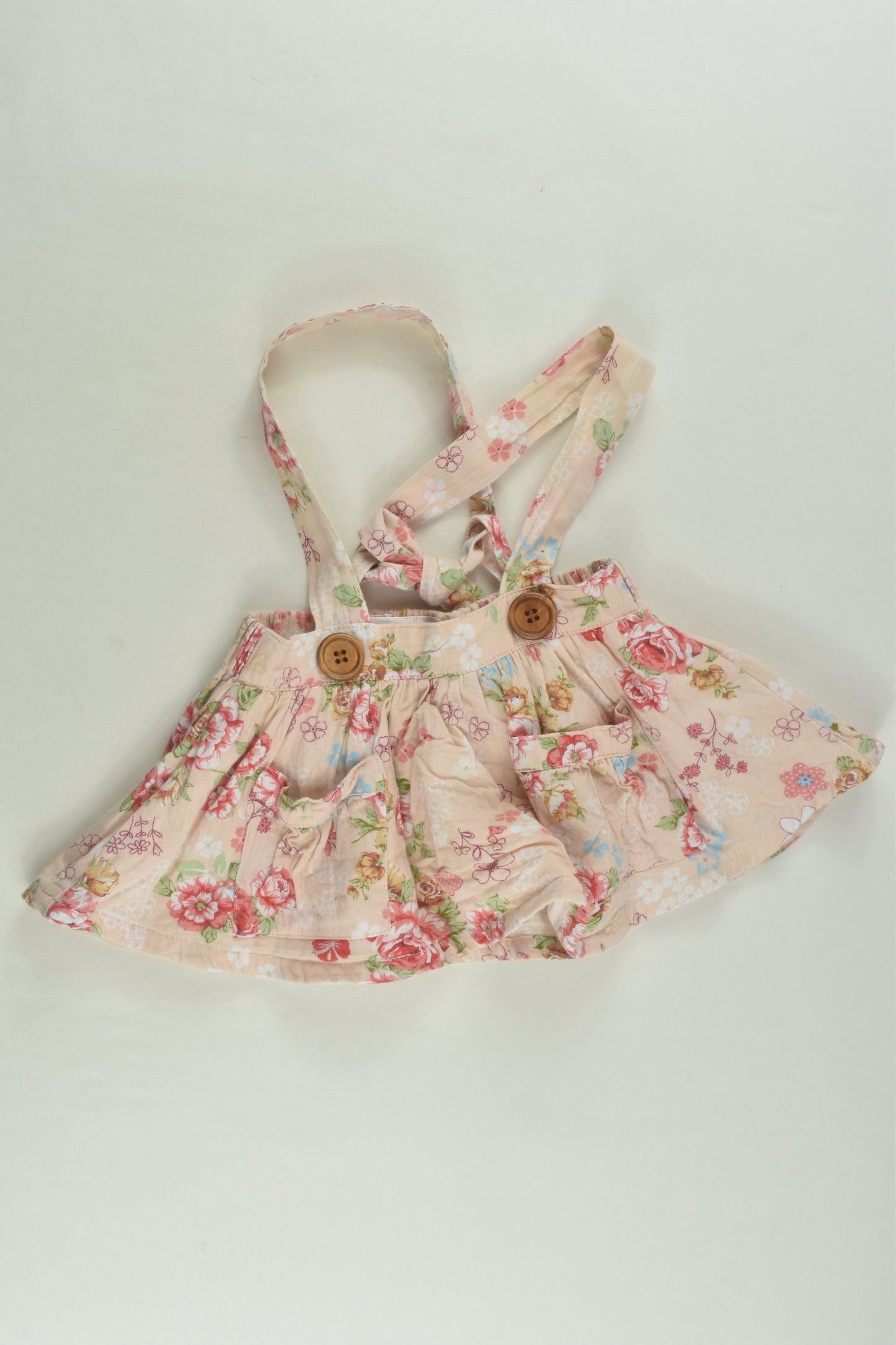 La Sienna Couture Size 000 Lined Floral Suspender Dress