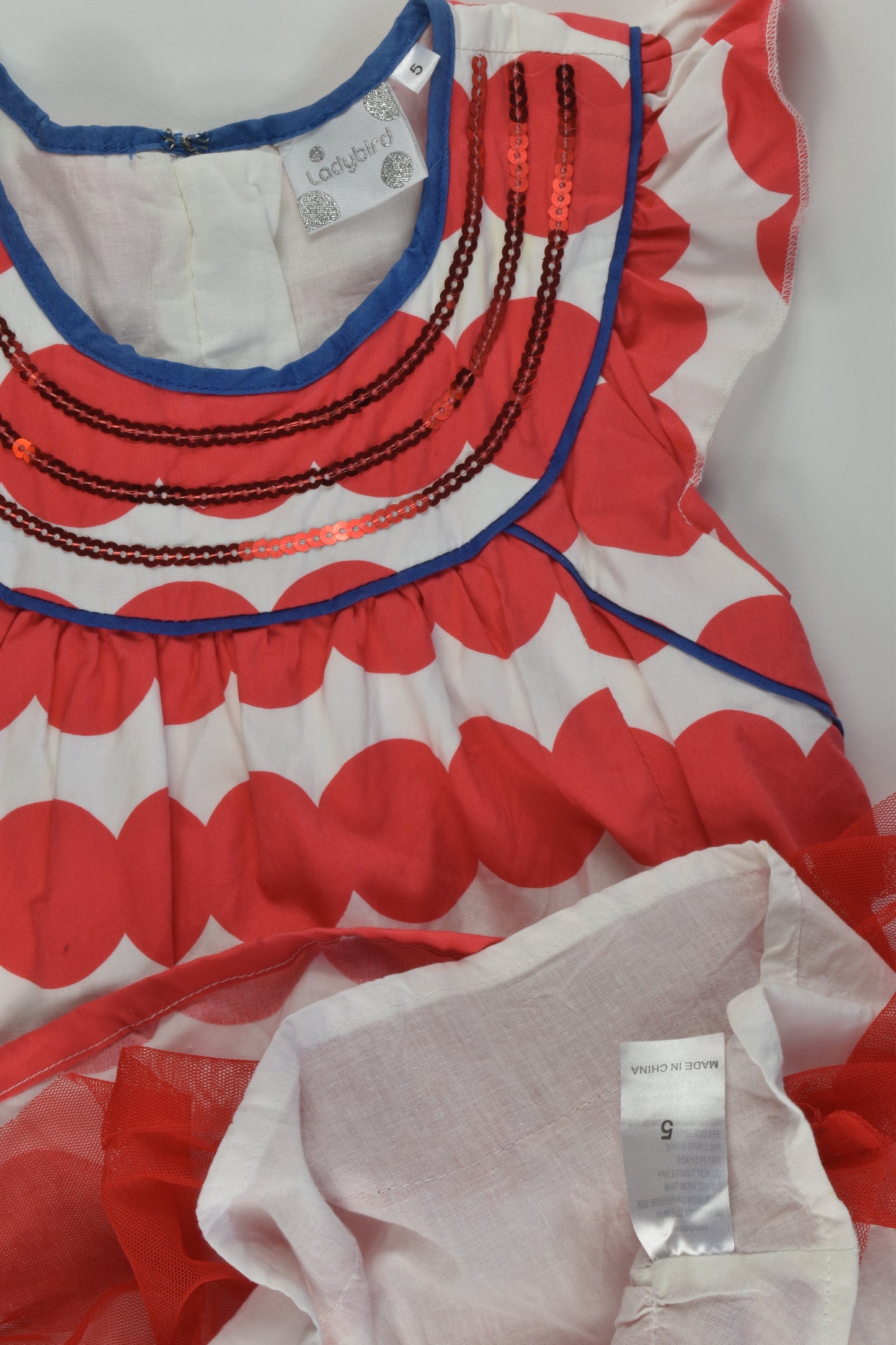 Ladybird Size 5 Lined Dress