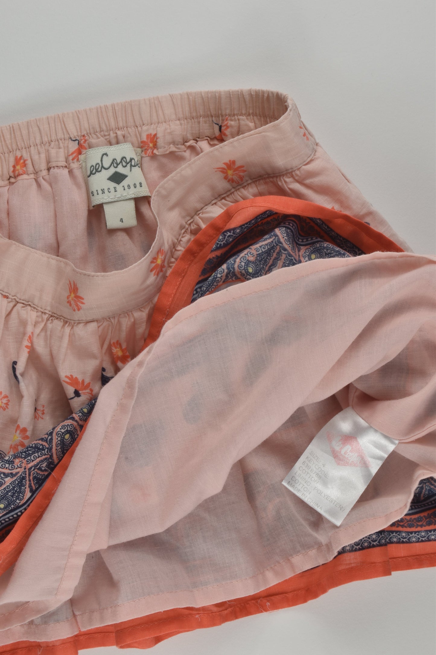 Lee Cooper Size 4 Lined Skirt