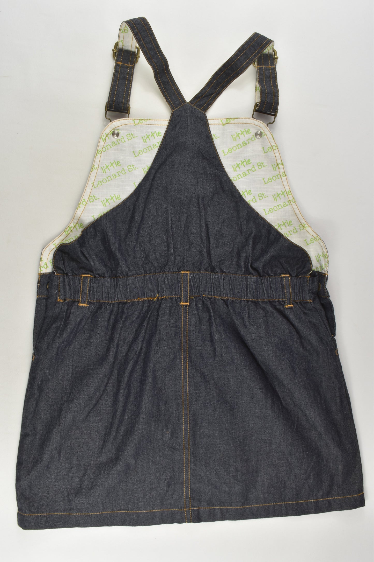 Little Leonard Street Size approx 8 Denim Dress