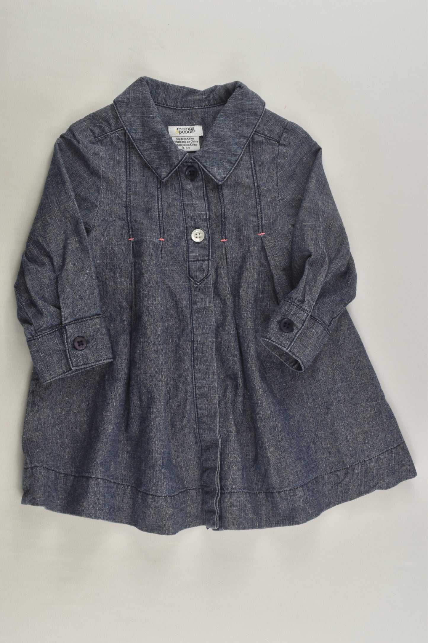 Mamas and Papas Size 00 Denim Dress