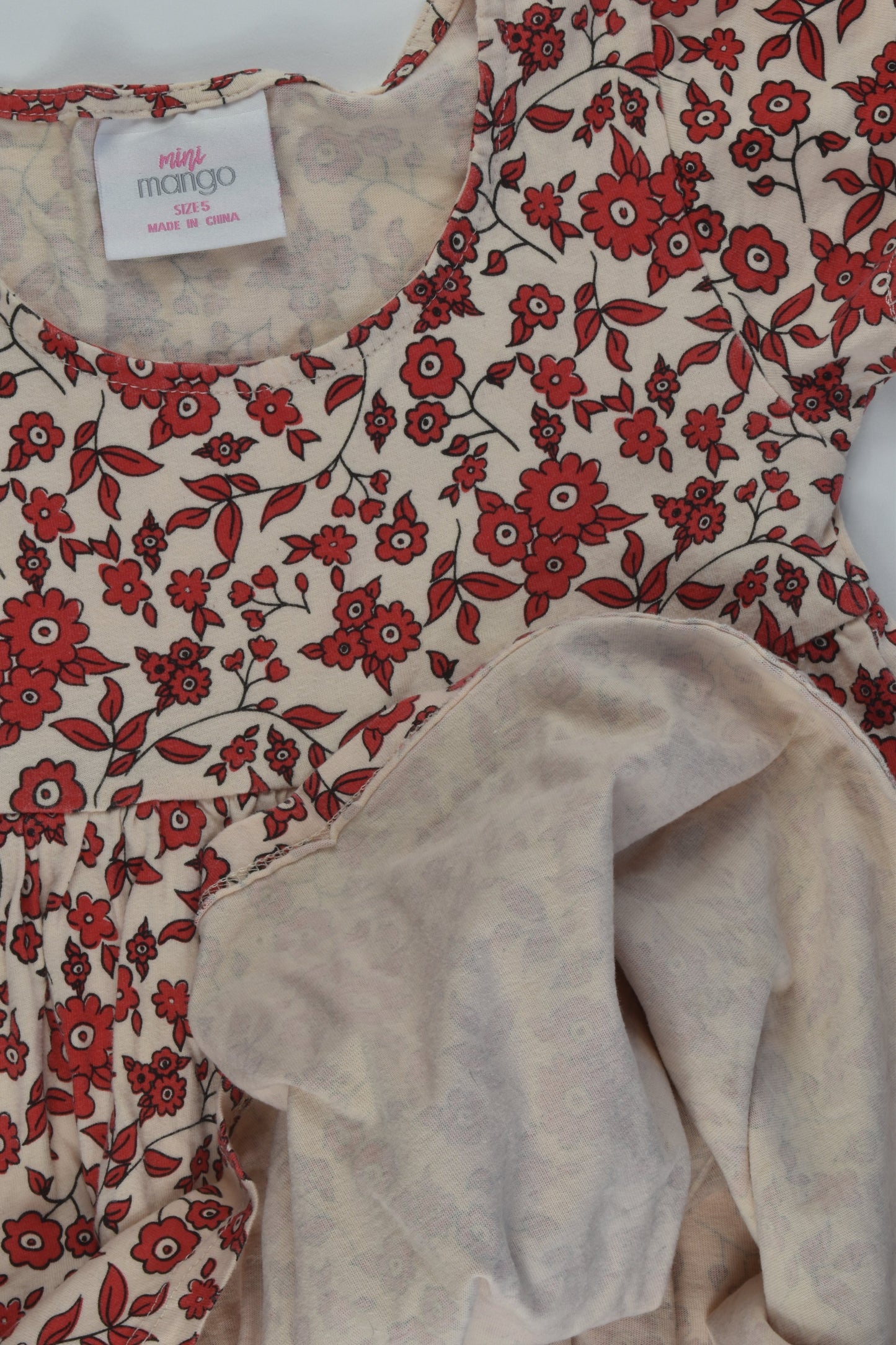 Mango Size 5 Floral Dress