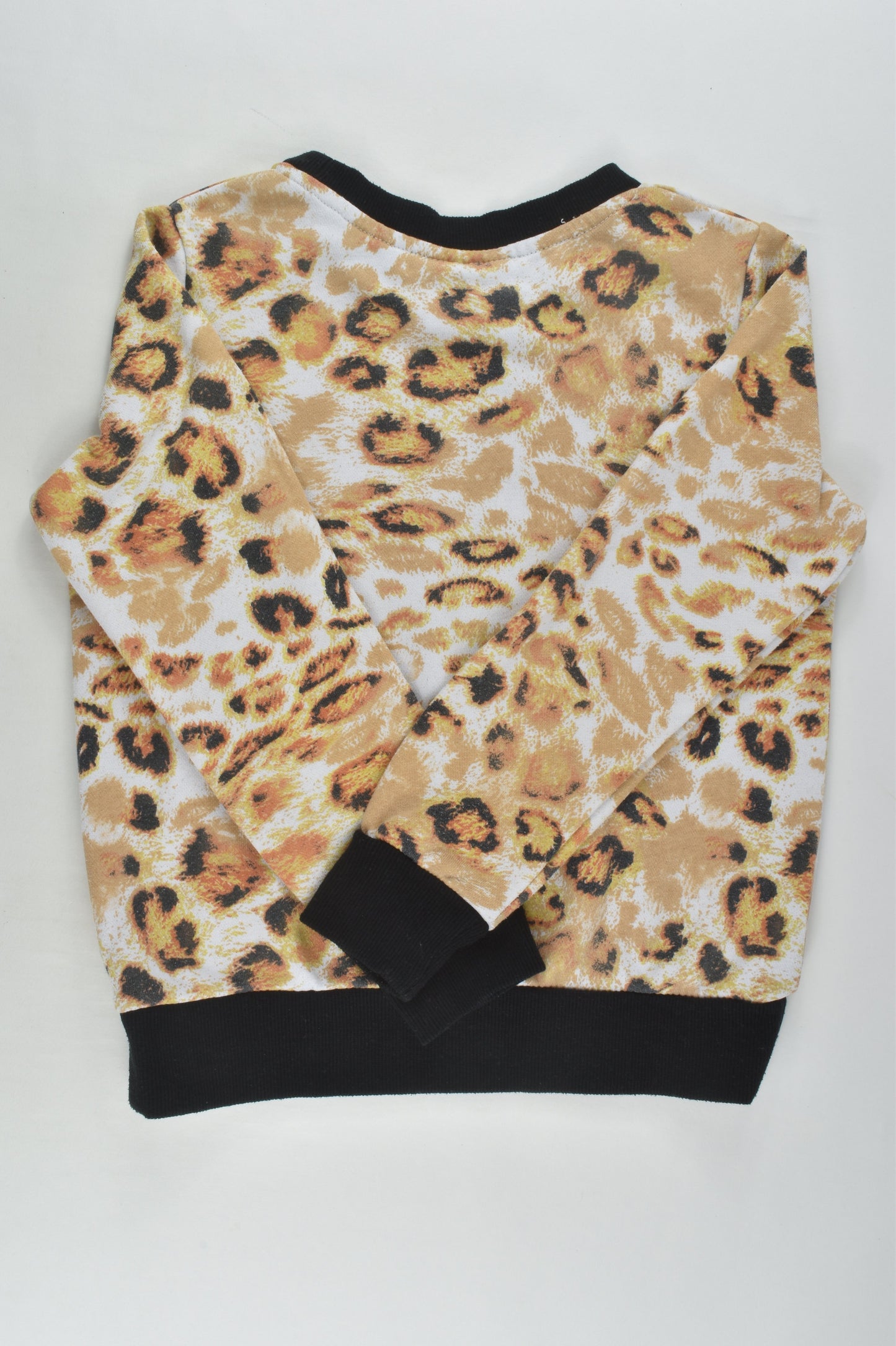 Mango Size 8 Leopard Sweater