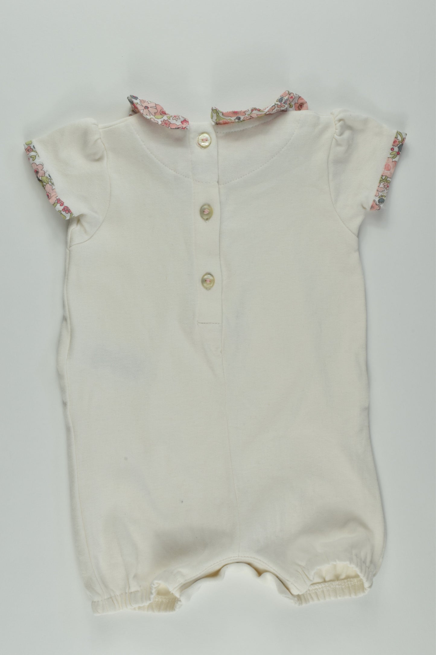 Marks & Spencer Size 000 Libertu Print Collar Romper