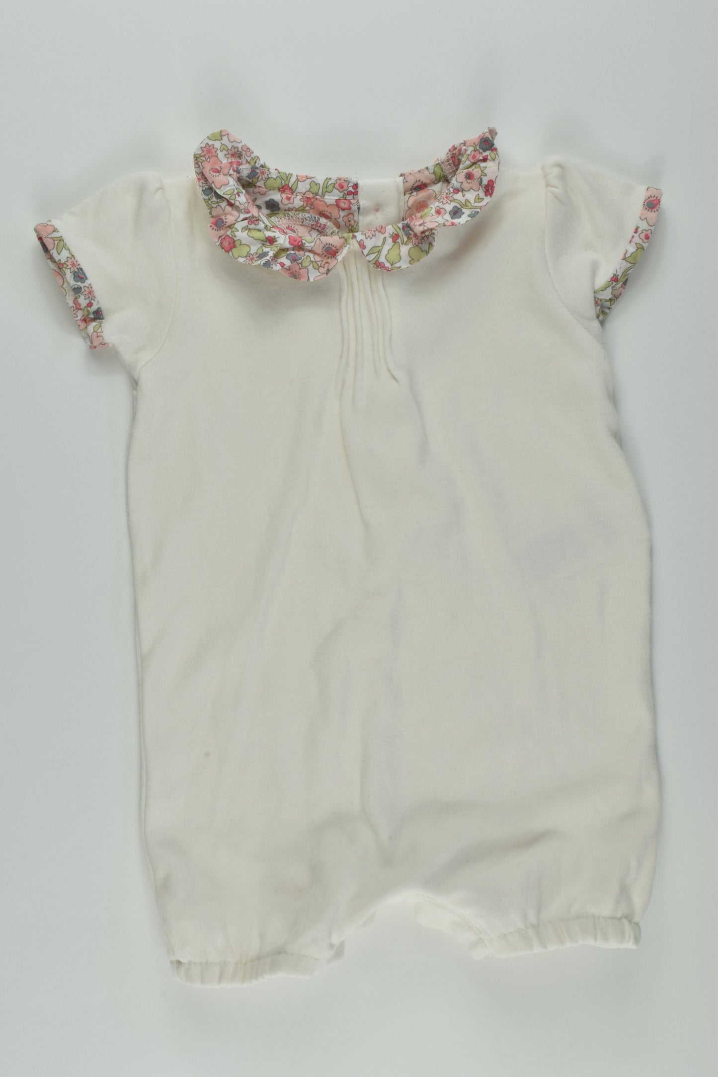 Marks & Spencer Size 000 Libertu Print Collar Romper