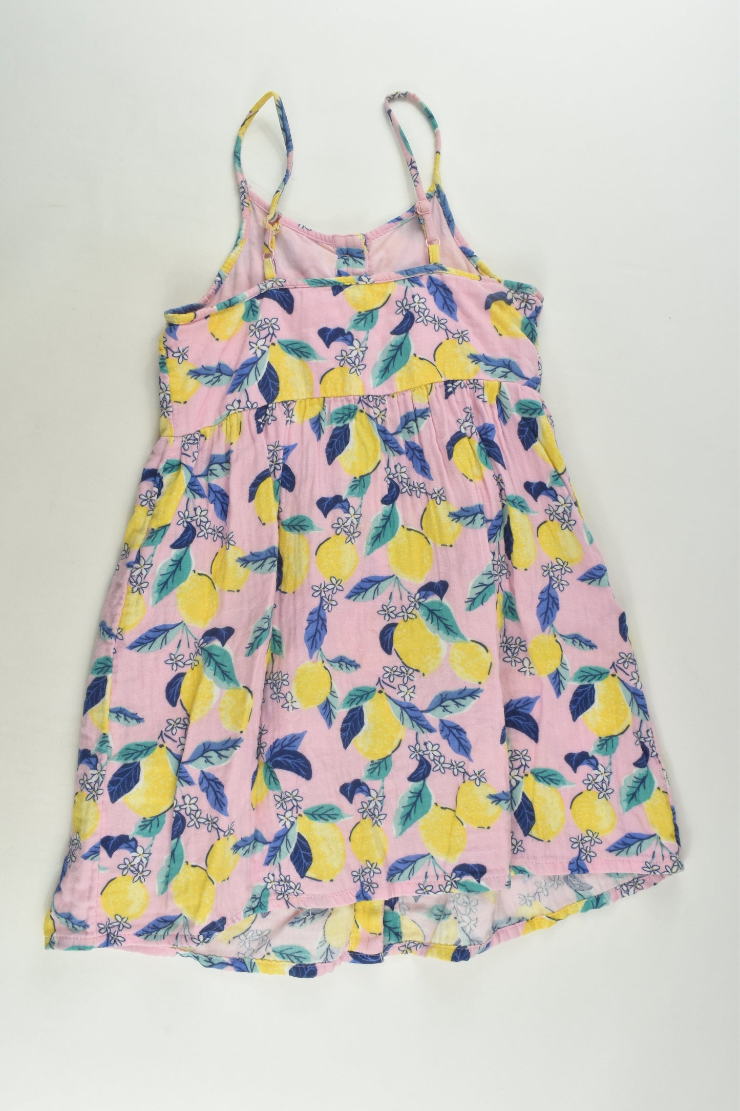 Marks & Spencer Size 5-6 Muslin Lemon Dress