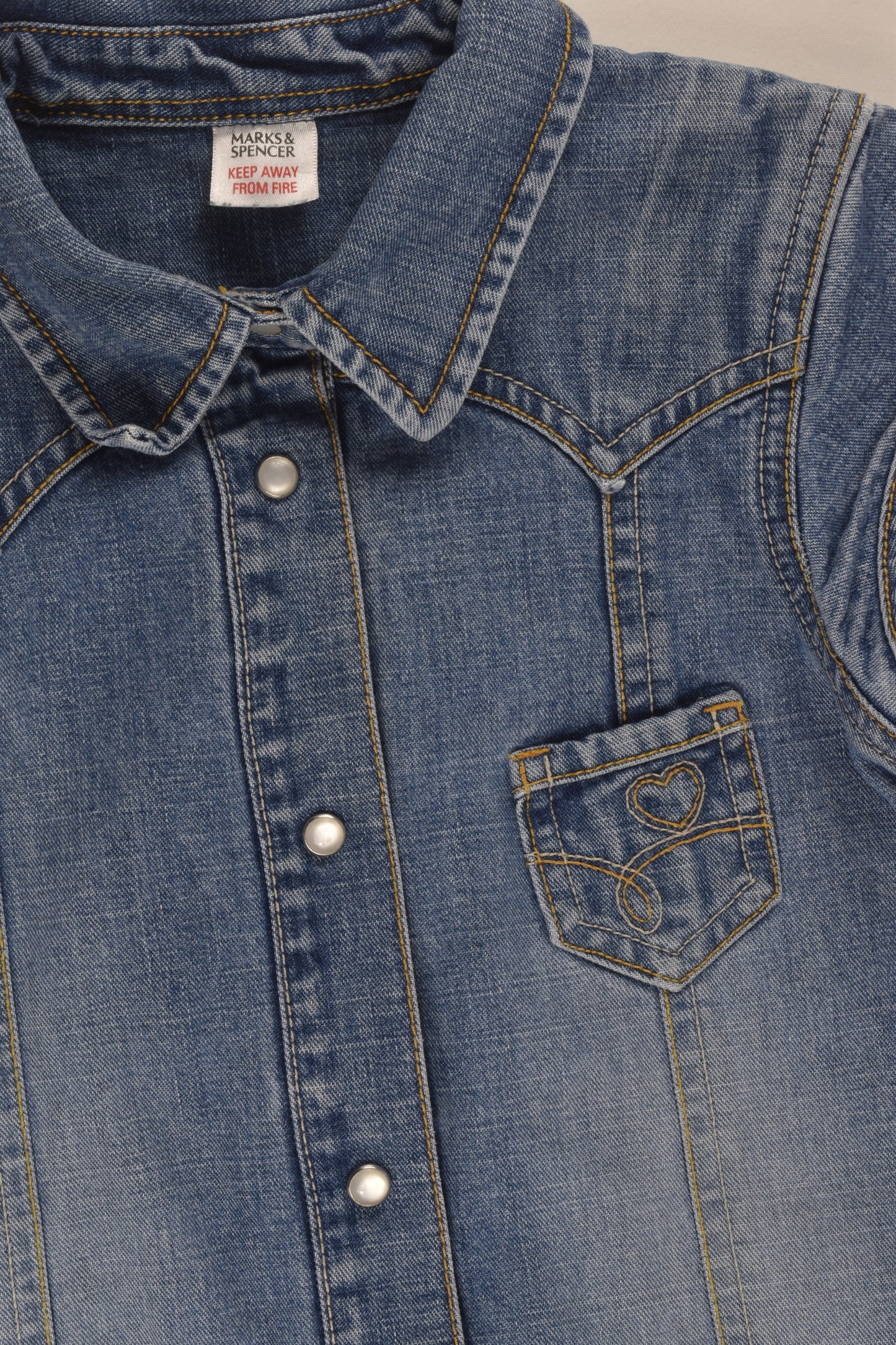 Marks & Spencer Size 8 Denim Dress