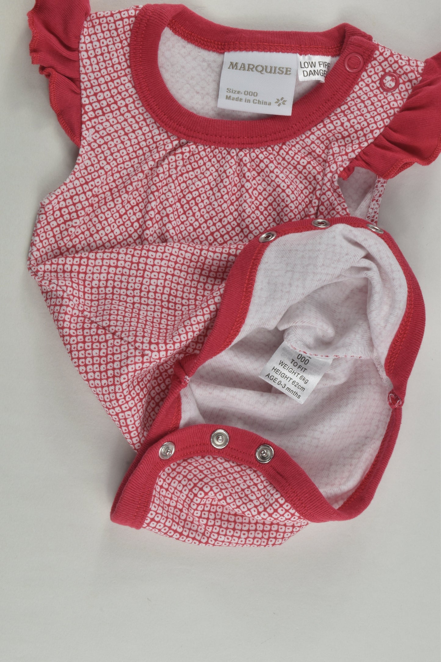Marquise Size 000 Bodysuit